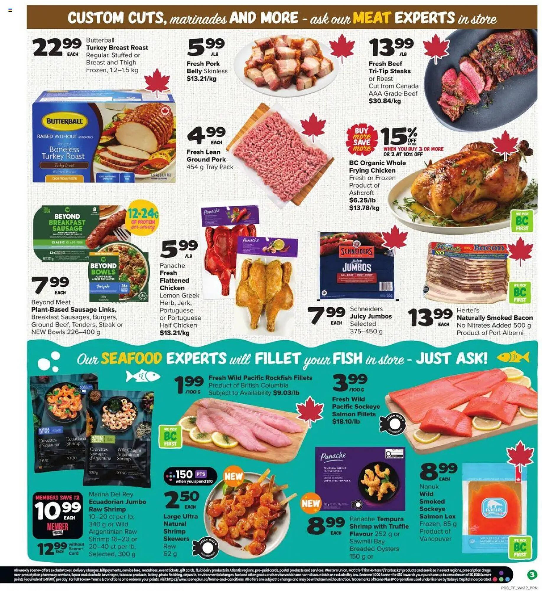 Thrifty Foods flyer