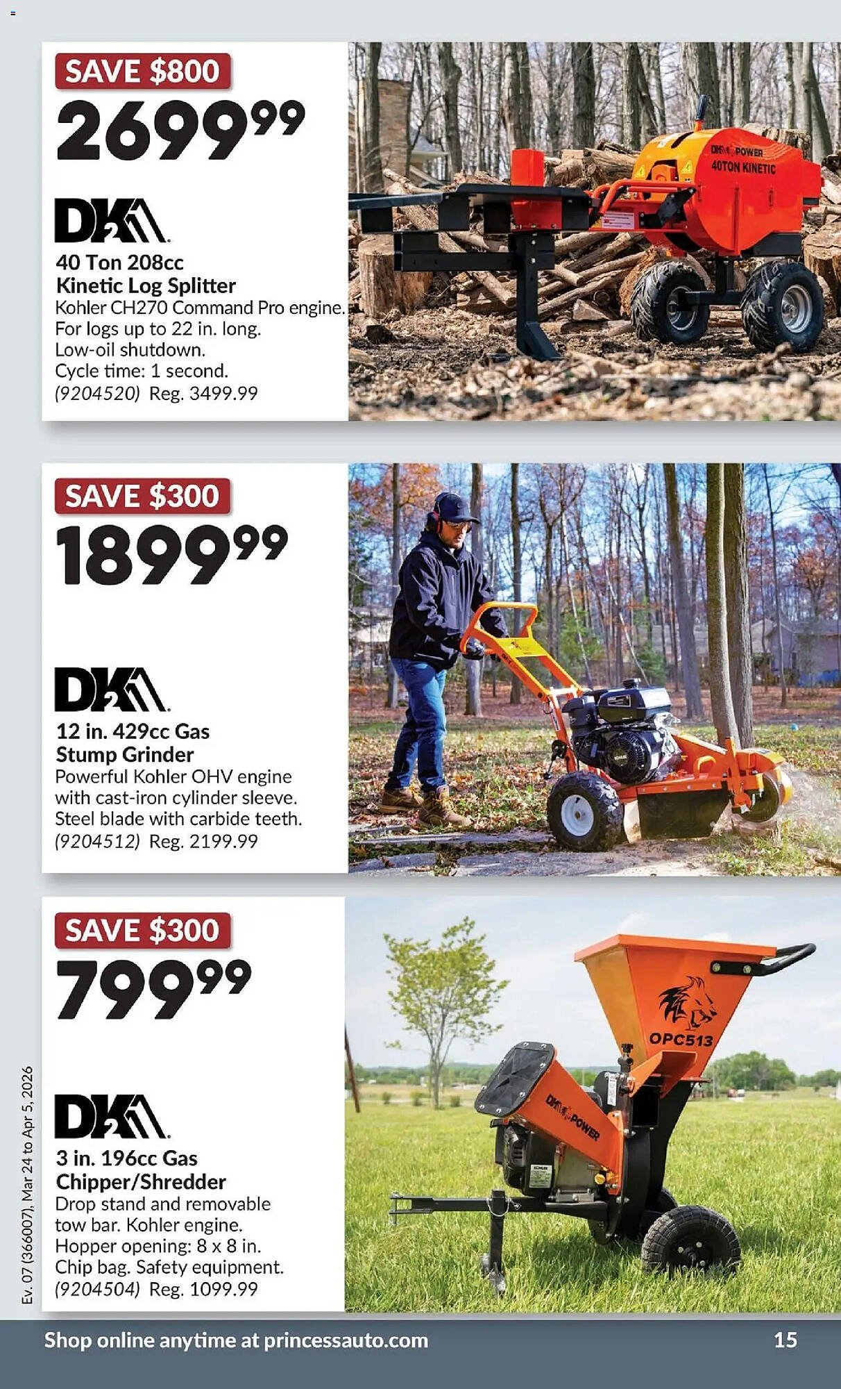 Princess Auto flyer (2026-03-24 - 2026-04-06) | 23