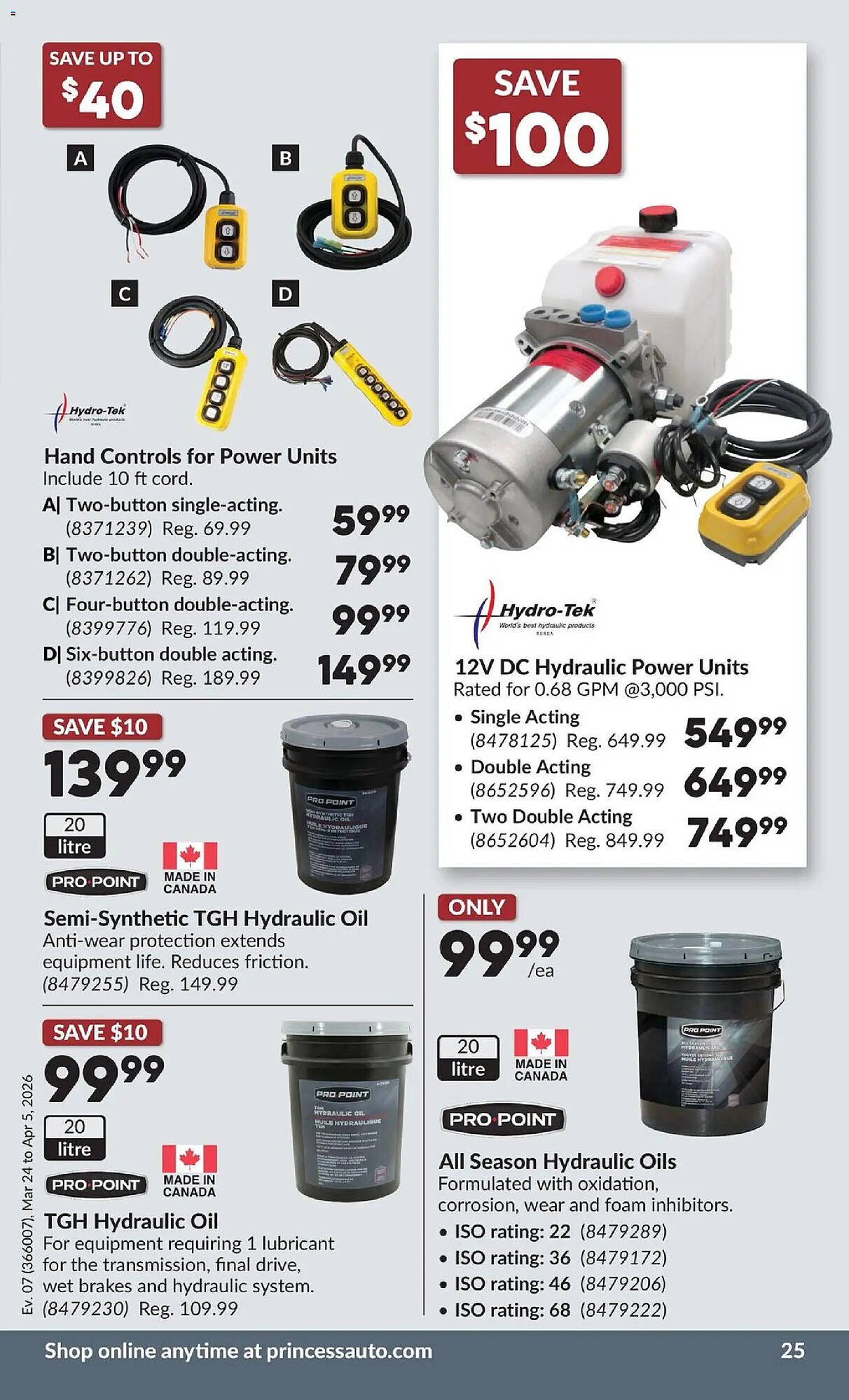 Princess Auto flyer (2026-03-24 - 2026-04-06) | 33