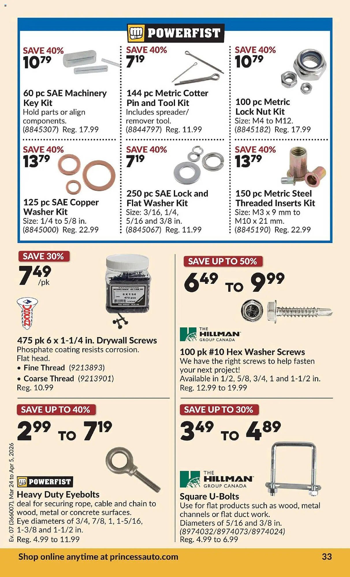 Princess Auto flyer (2026-03-24 - 2026-04-06) | 41