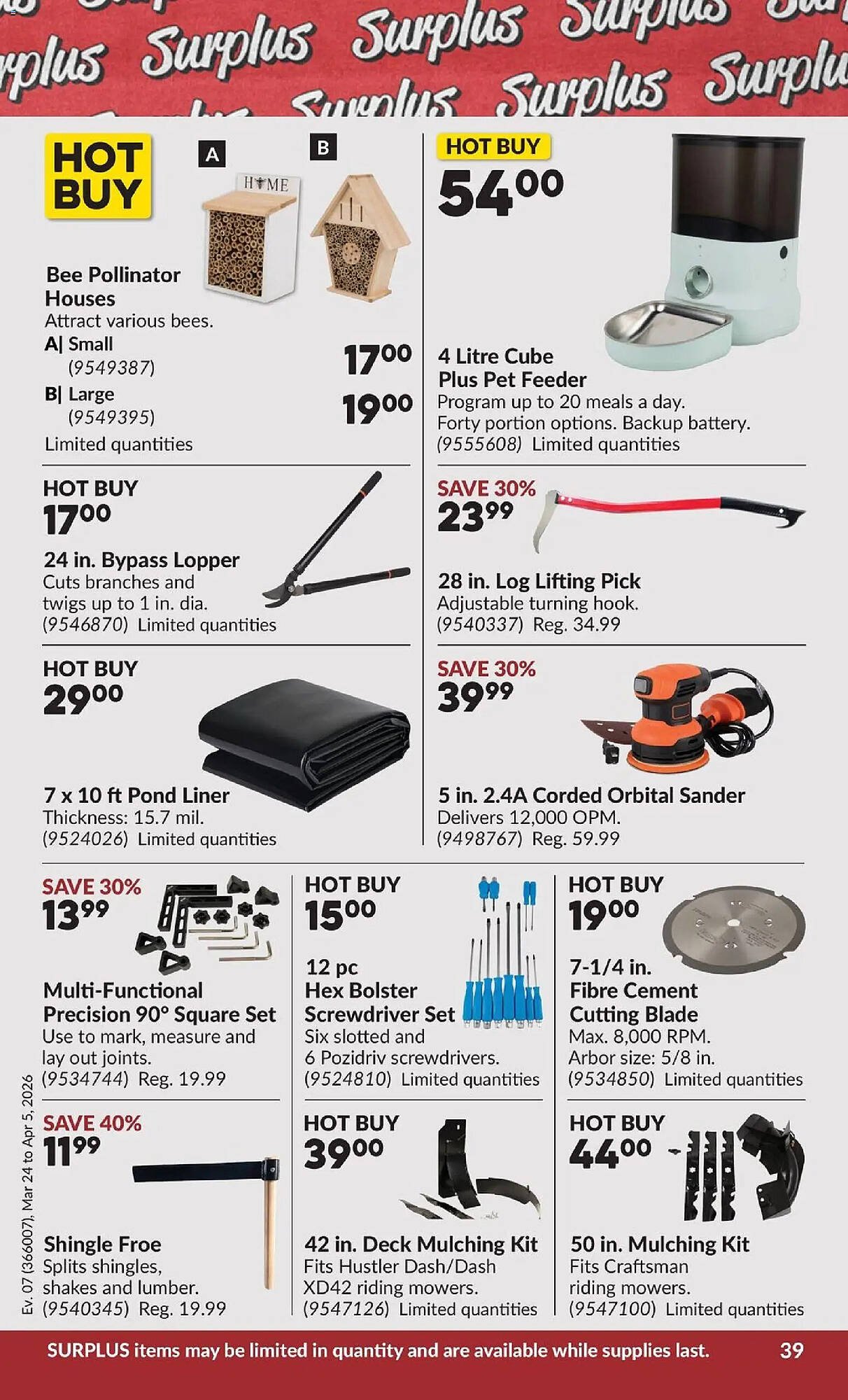 Princess Auto flyer (2026-03-24 - 2026-04-06) | 47