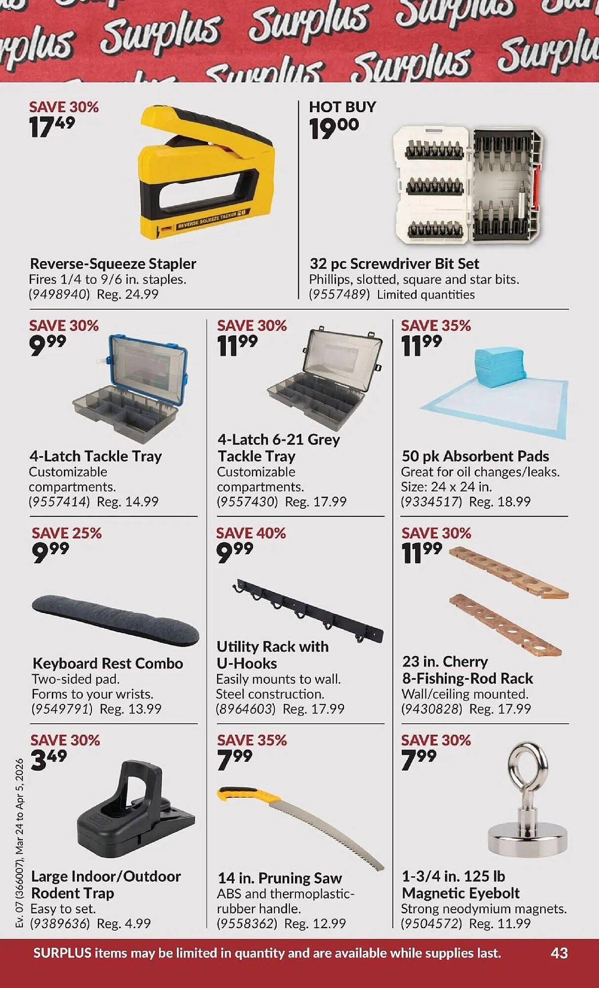 Princess Auto flyer (2026-03-24 - 2026-04-06) | 51