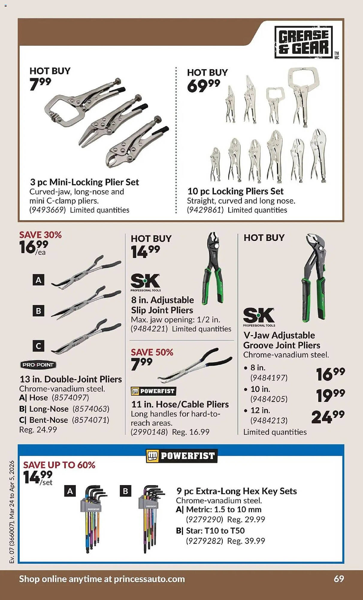 Princess Auto flyer (2026-03-24 - 2026-04-06) | 77