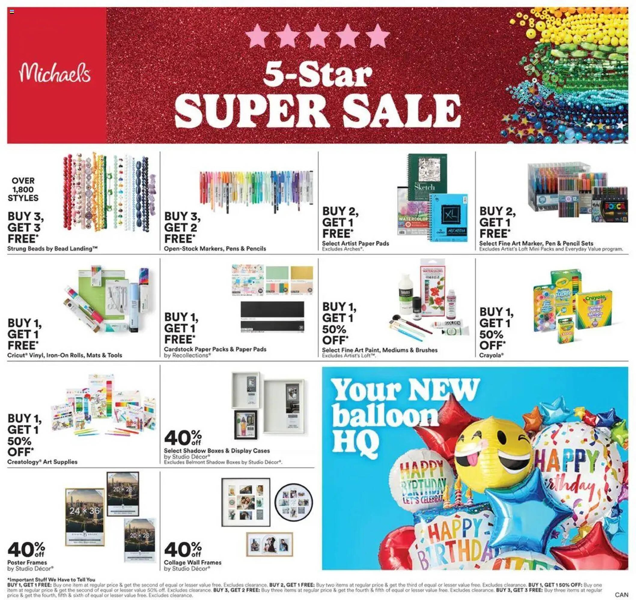 Michaels flyer (2025-08-22 - 2025-08-28) | 1