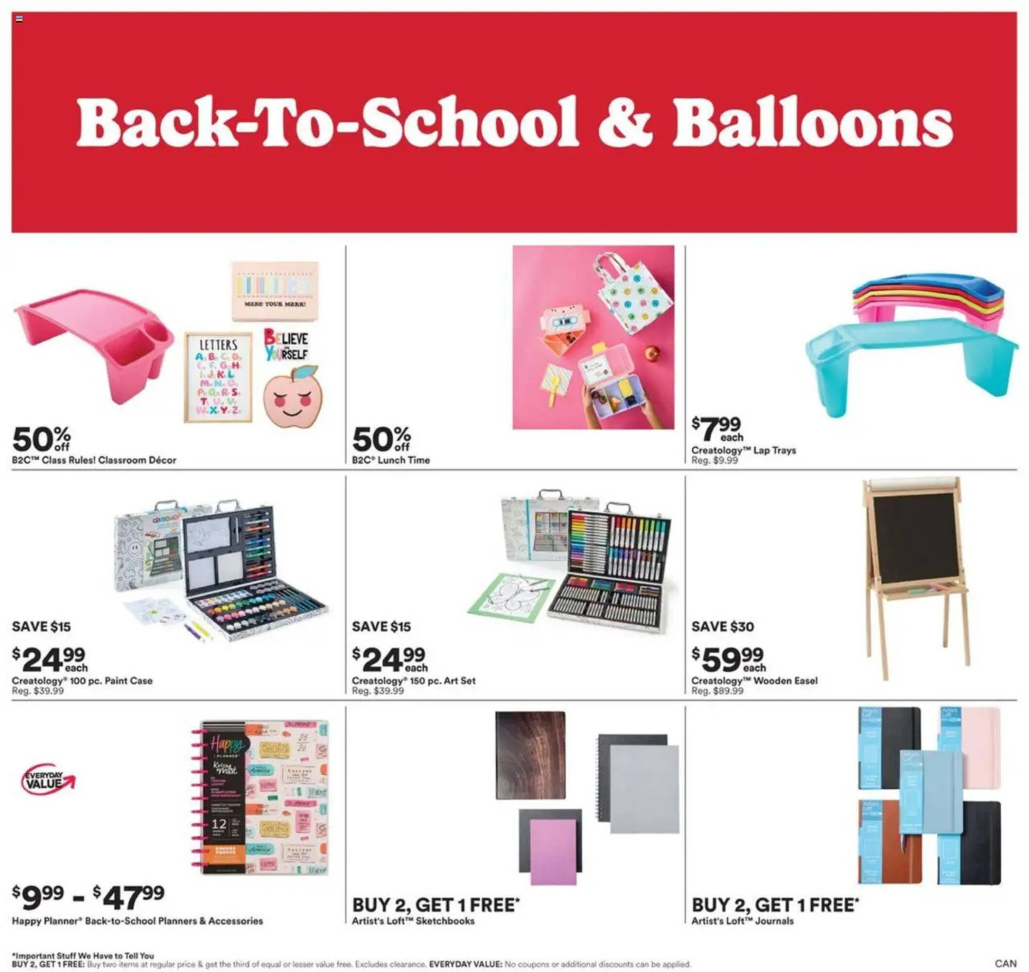 Michaels flyer