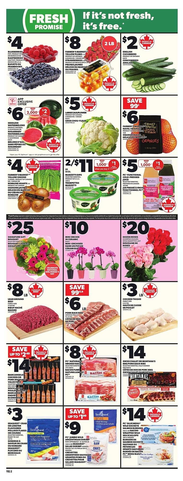 Independent Grocer flyer