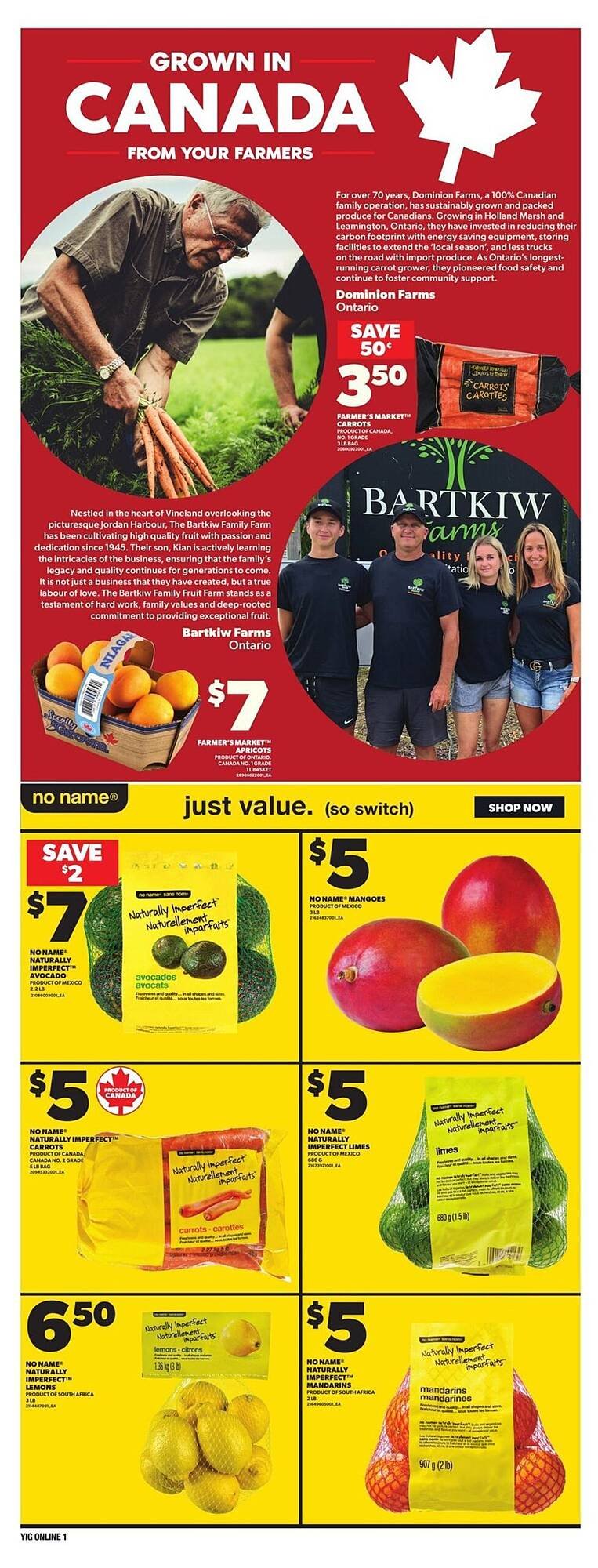 Independent Grocer flyer