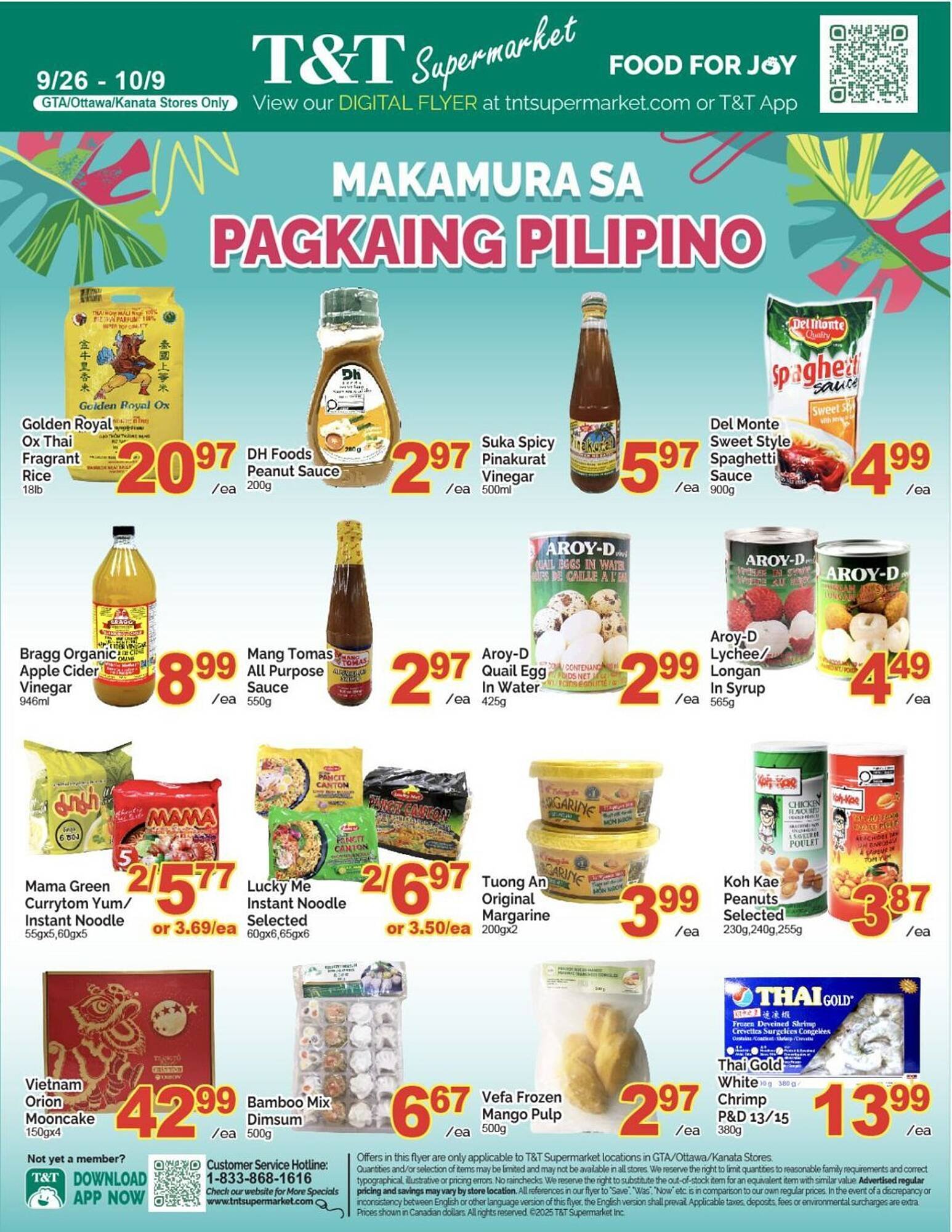 T&amp;T Supermarket flyer (2025-09-26 - 2025-10-09) | 1