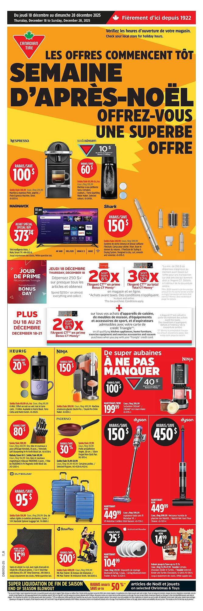 Canadian Tire flyer (2025-12-18 - 2025-12-28) | 1