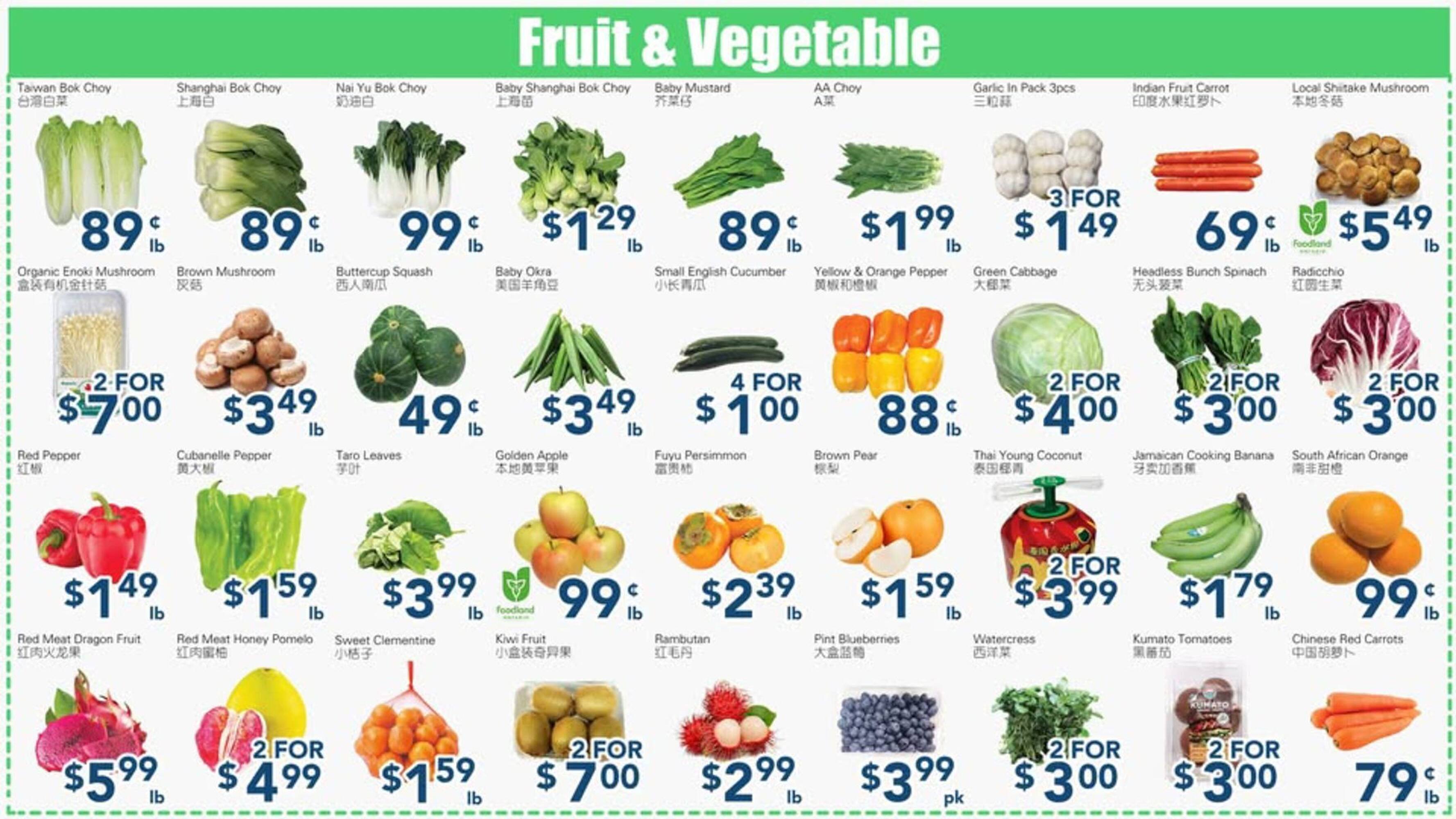 Oceans Fresh Food Market flyer (2025-11-05 - 2025-11-05) | 2