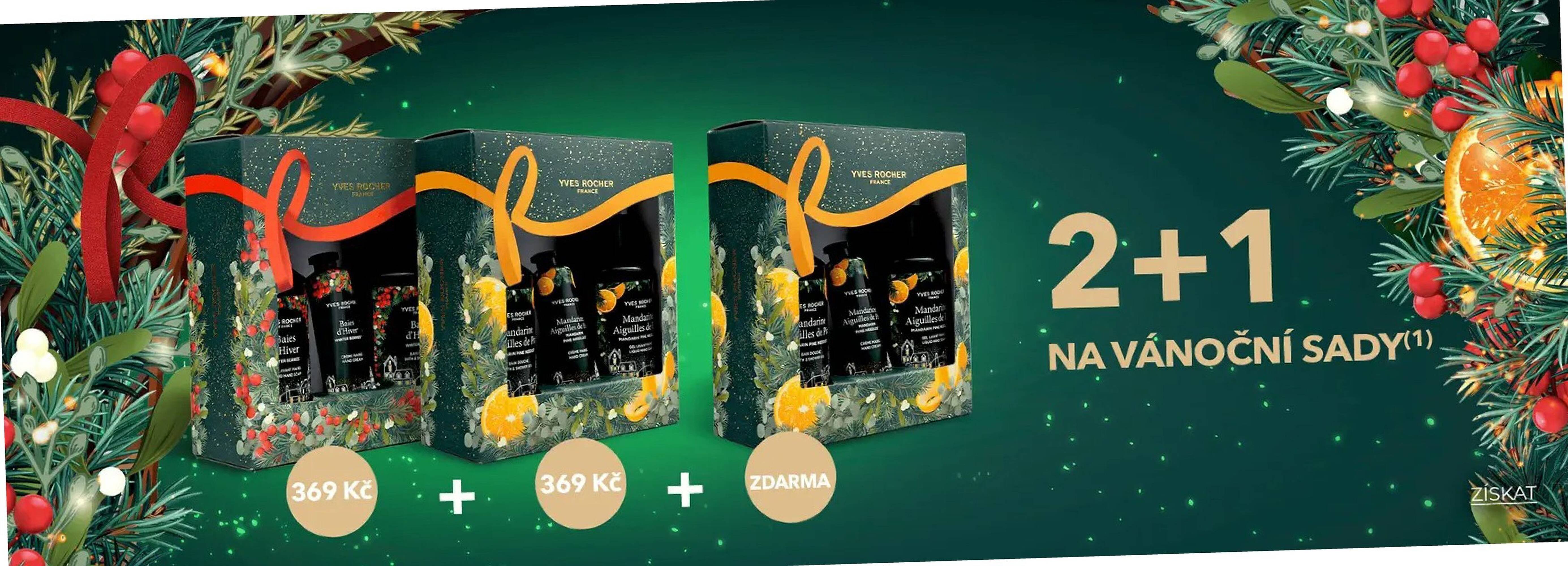 Yves Rocher leták (2025-12-03 - 2025-12-21)
