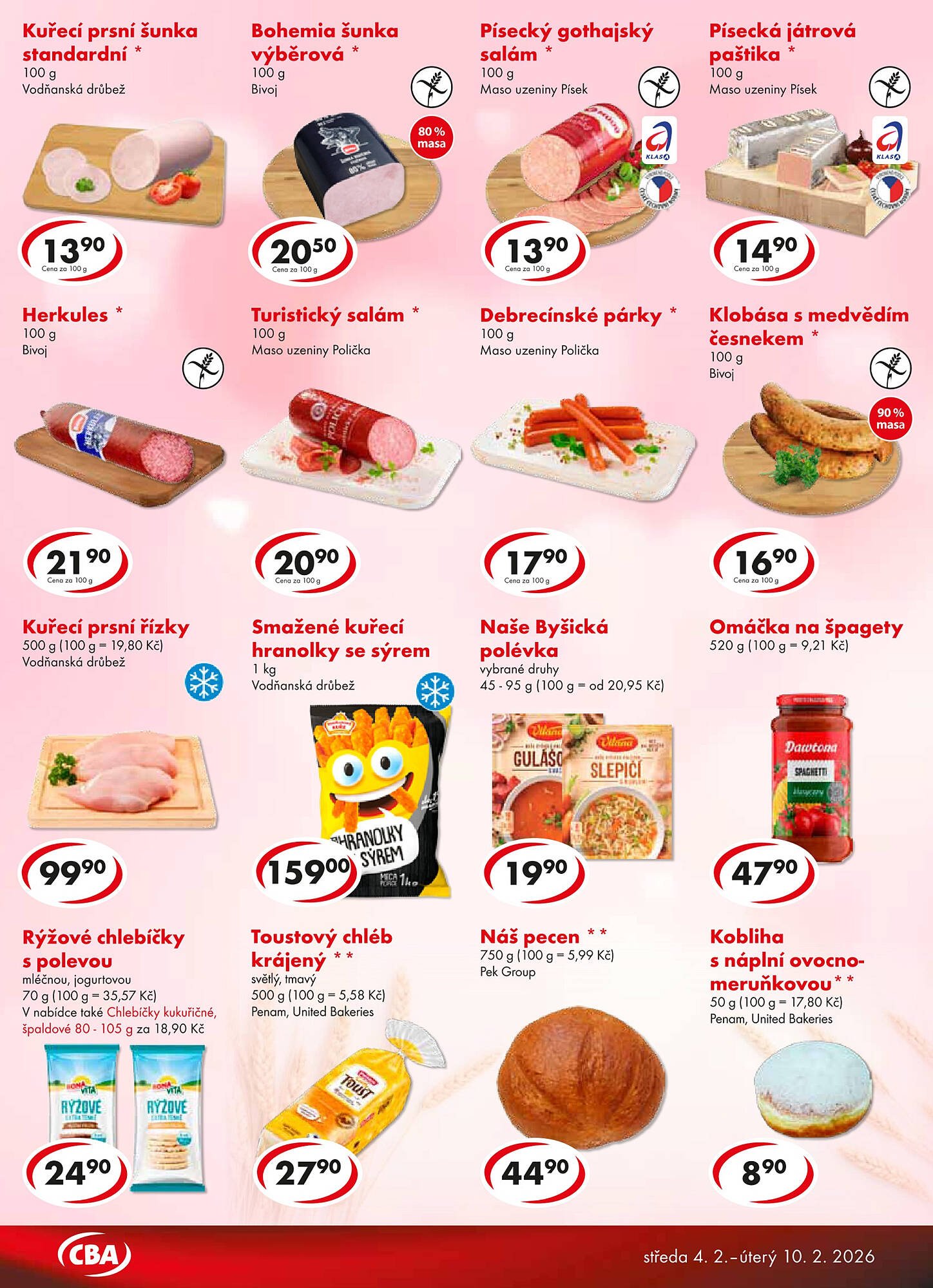 CBA leták (2026-02-04 - 2026-02-10)