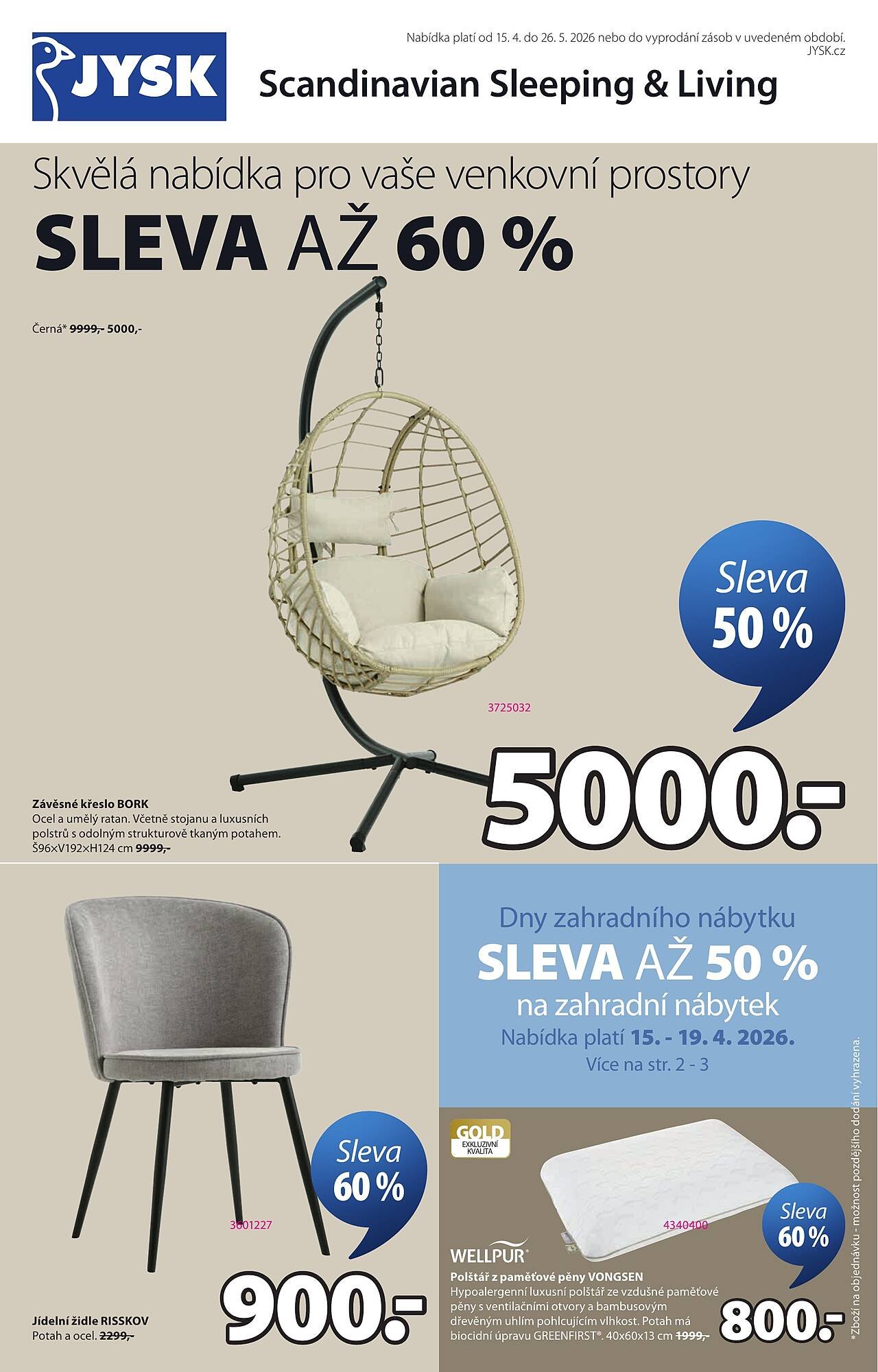 JYSK leták