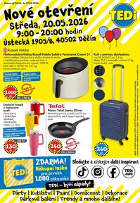 TEDi leták