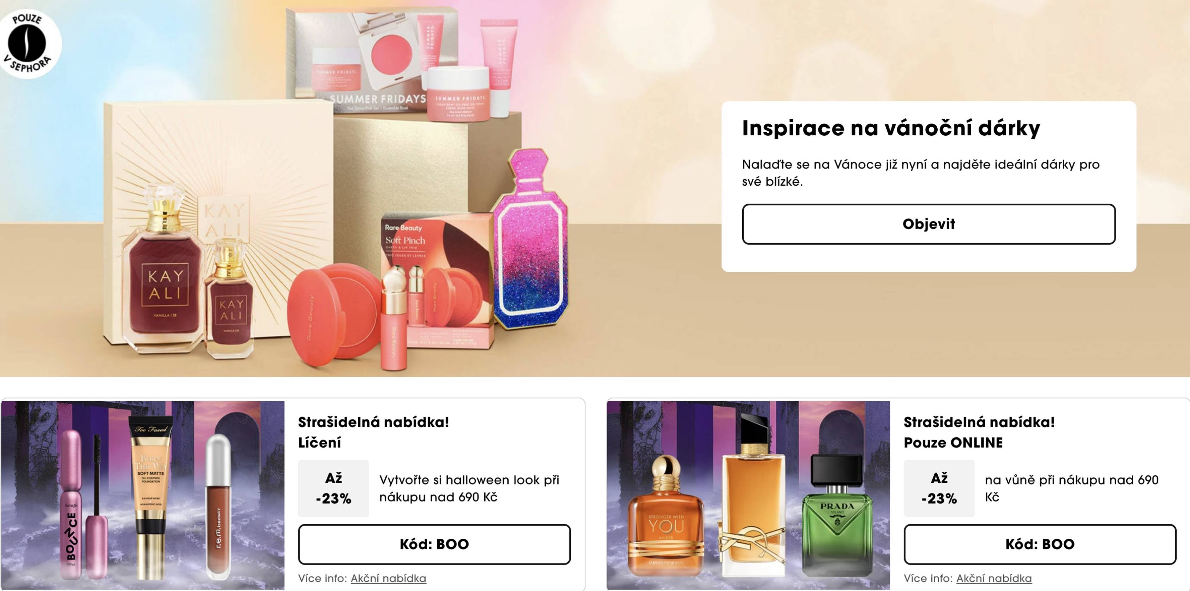 Sephora leták (2025-10-29 - 2025-11-04)