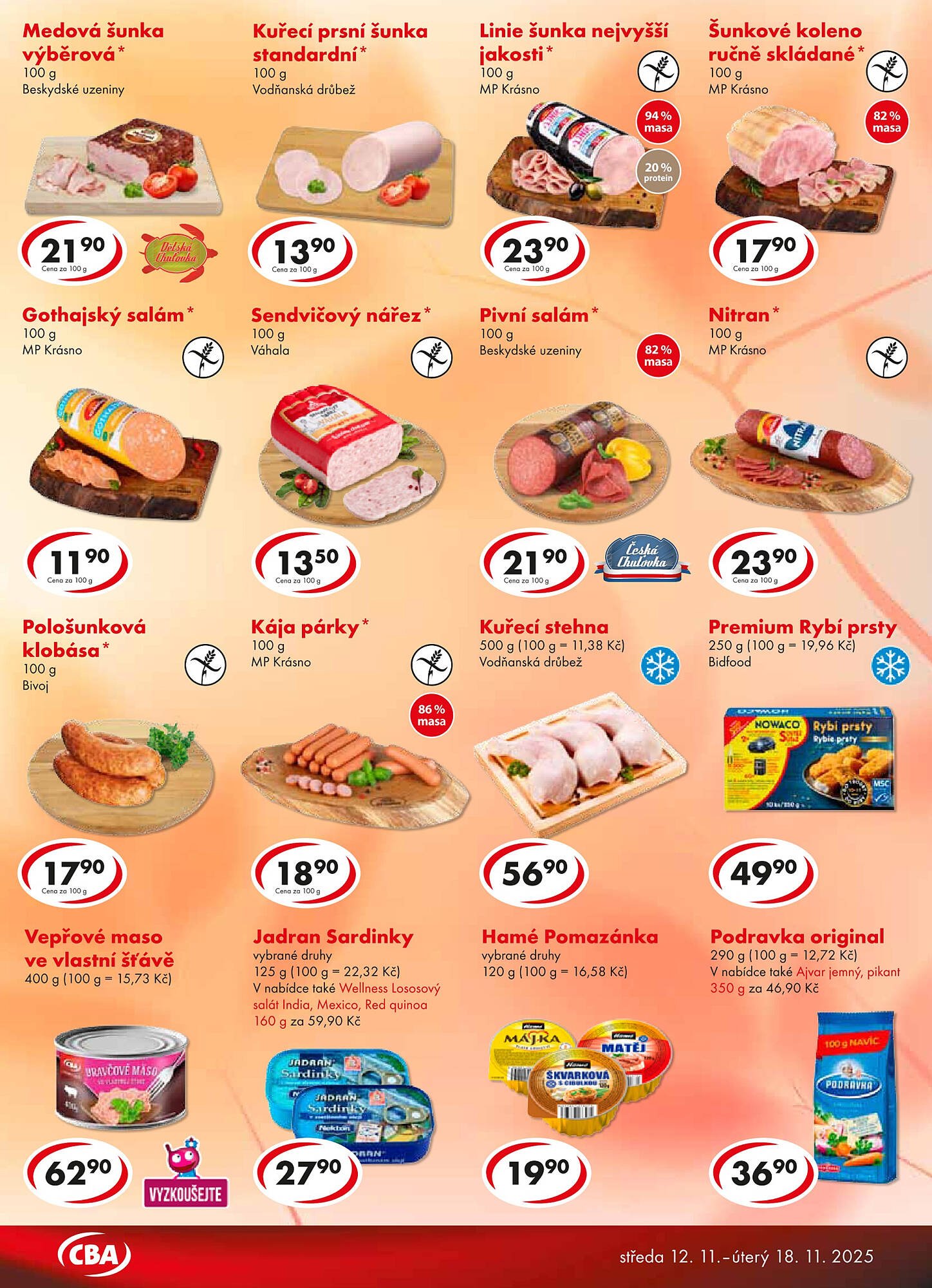 CBA leták (2025-11-12 - 2025-11-18)