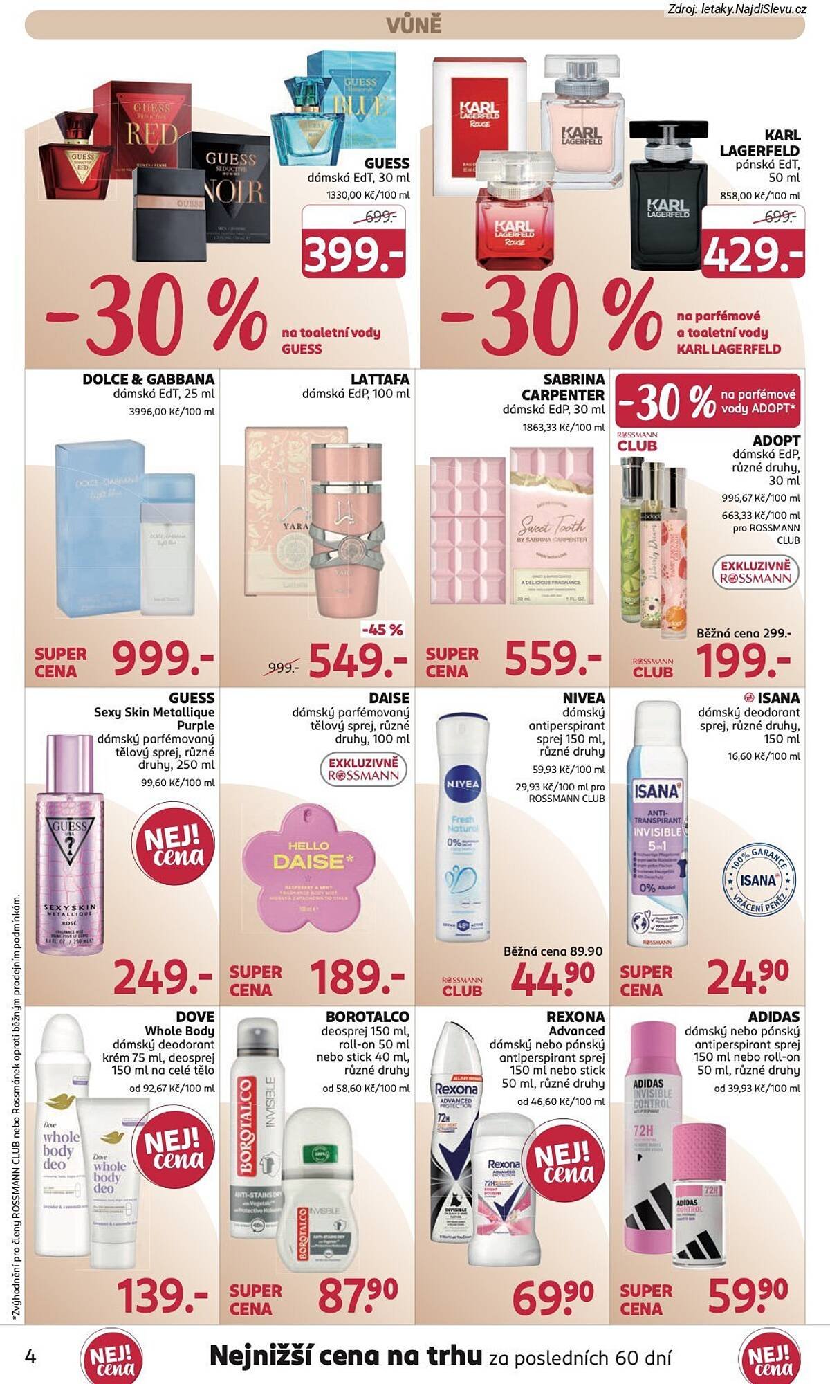 Rossmann leták