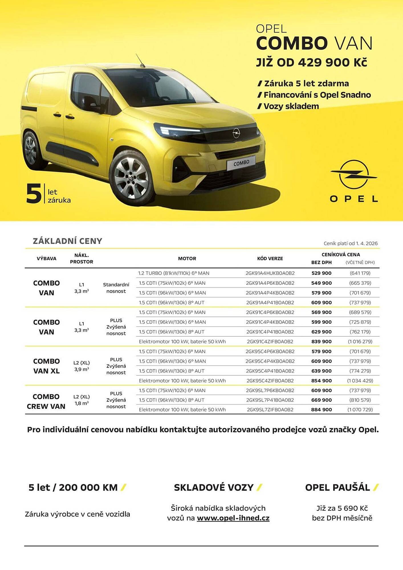 Opel leták (2026-04-03 - 2026-06-30)