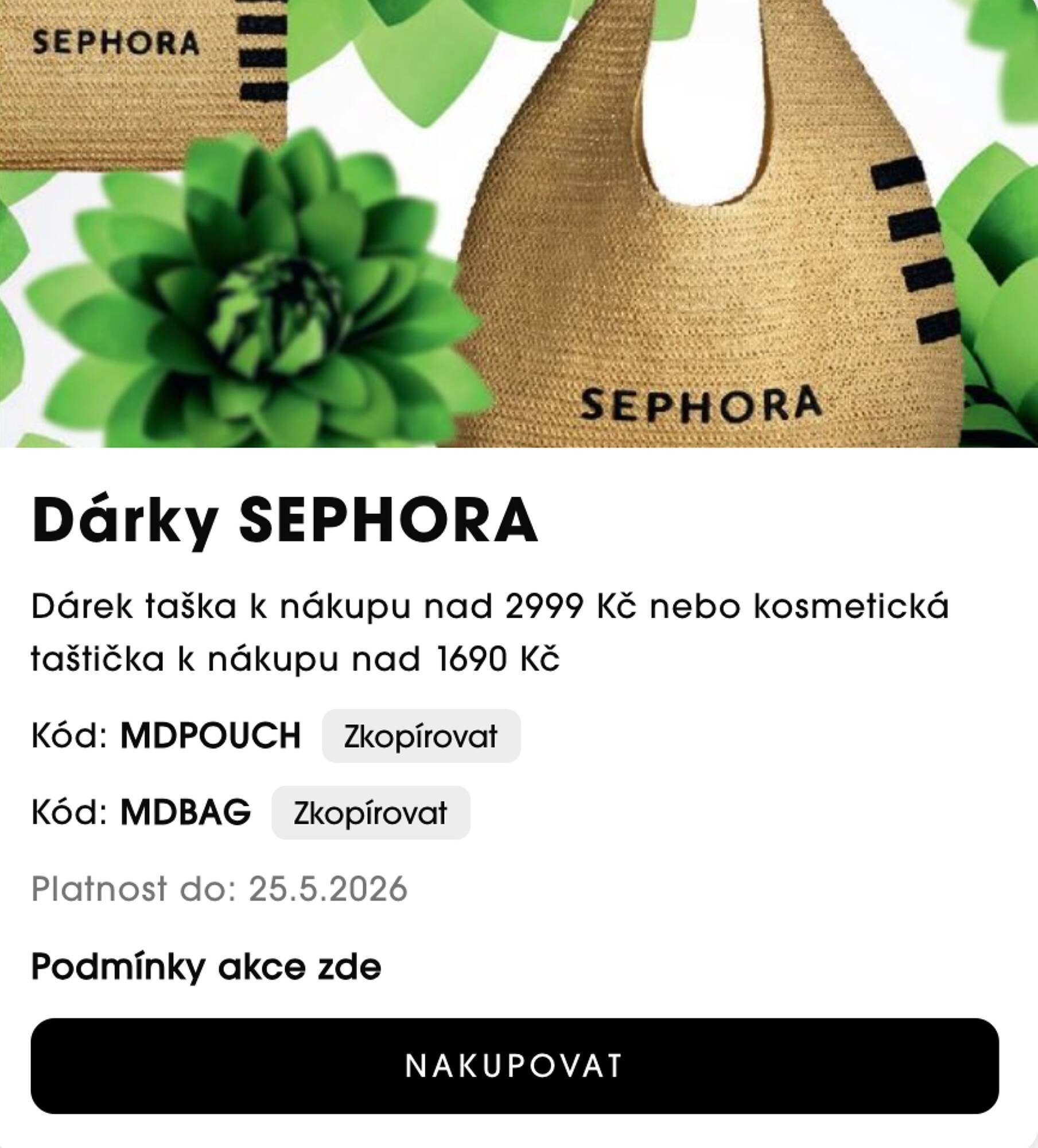 Sephora leták (2026-04-28 - 2026-05-25)