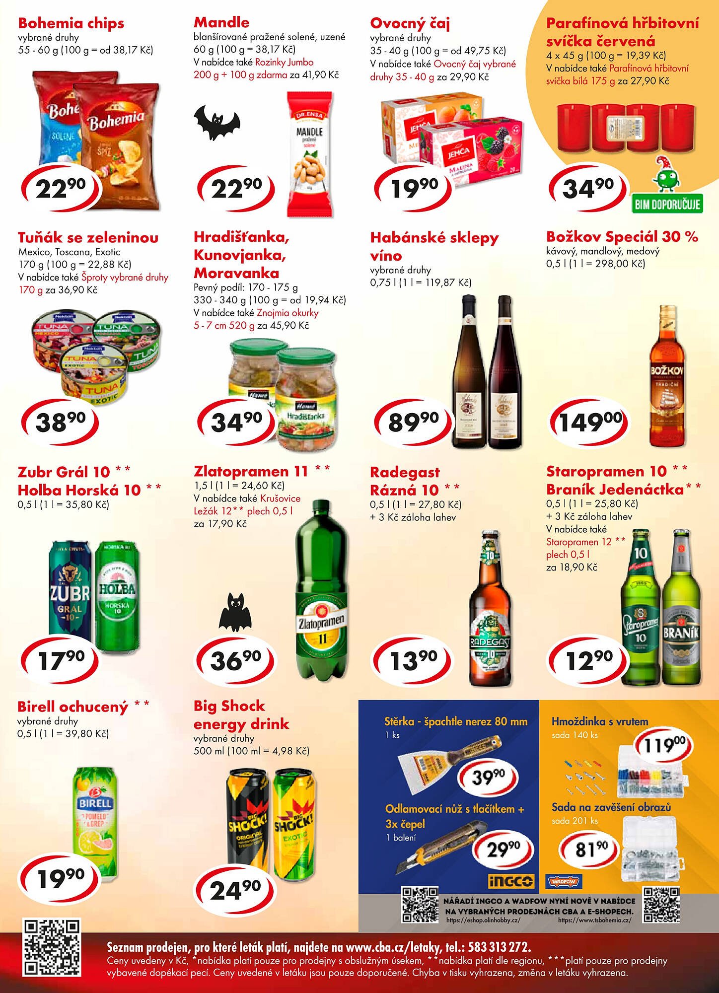 CBA leták (2025-10-29 - 2025-11-04)