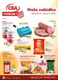 CBA leták (2025-10-29 - 2025-11-04)