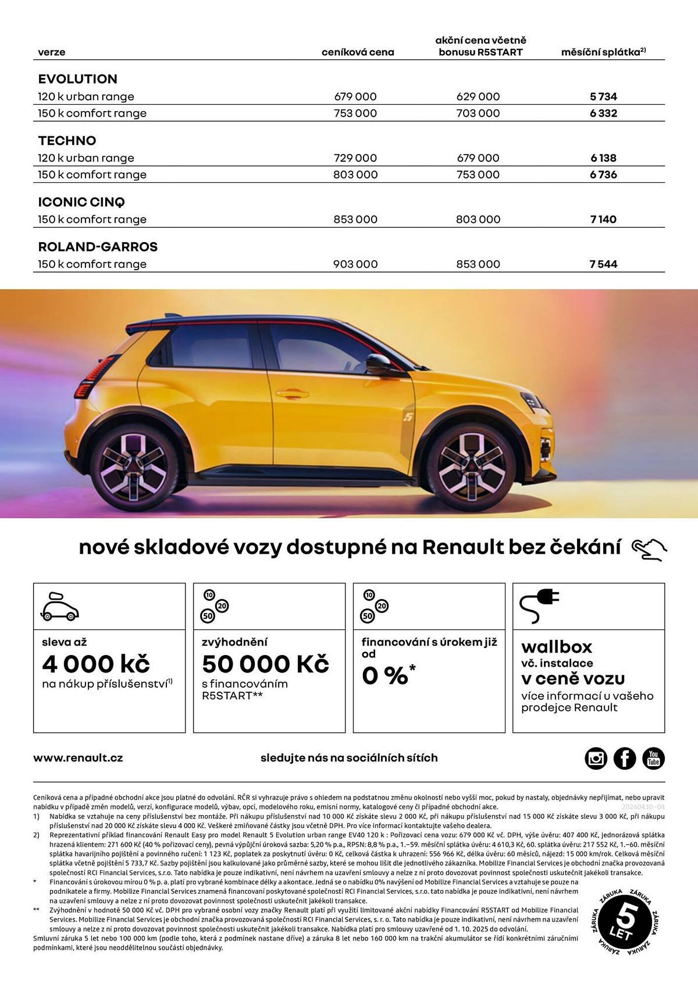 Renault leták (2026-05-06 - 2026-05-31)