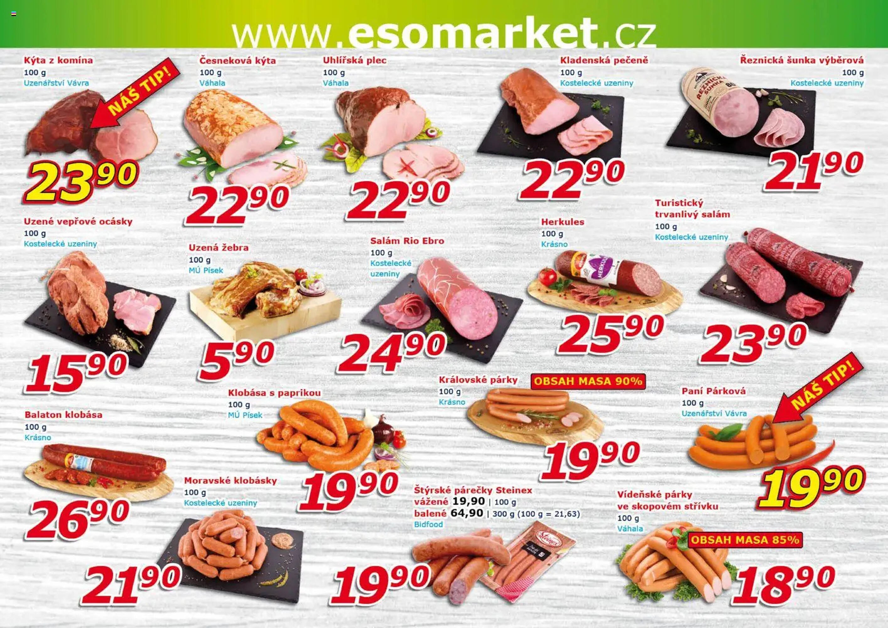 ESO MARKET leták