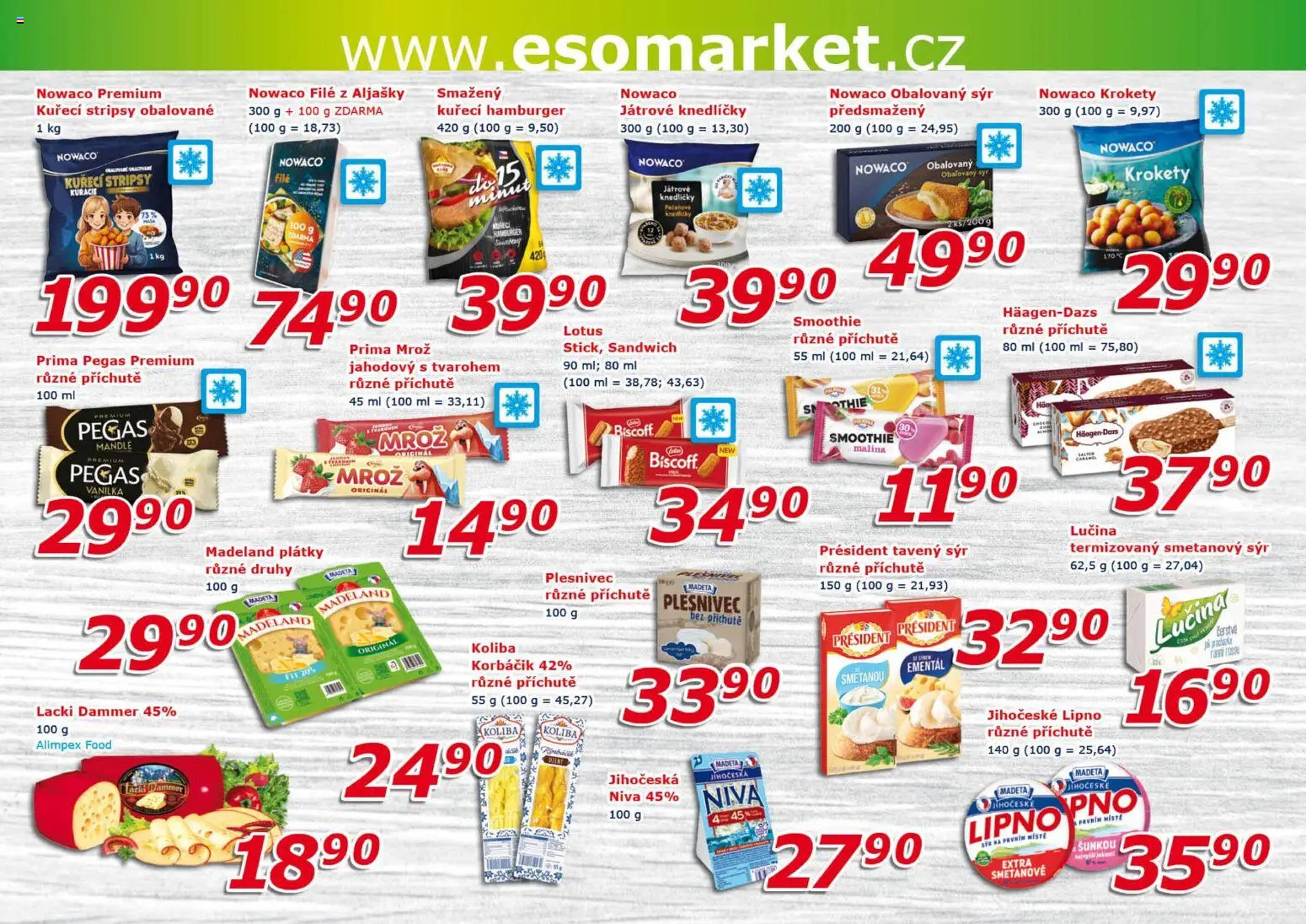 ESO MARKET leták