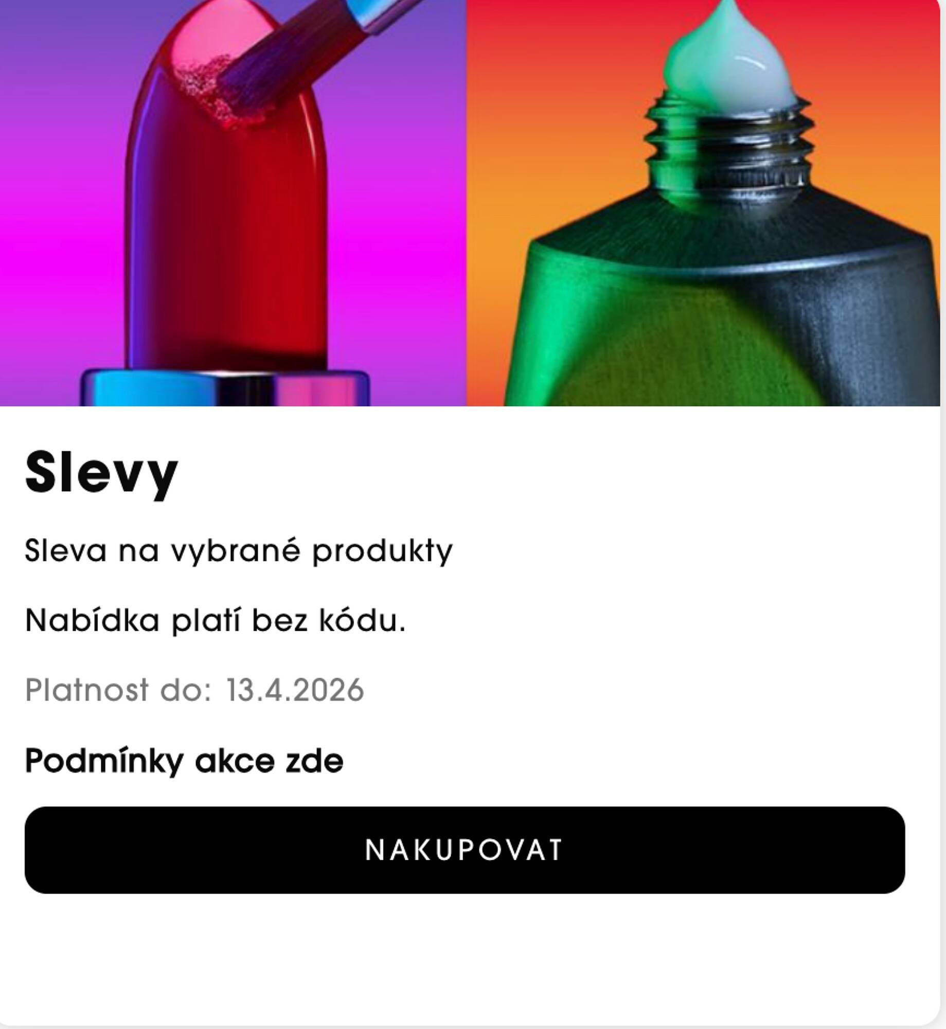 Sephora leták (2026-04-01 - 2026-04-13)