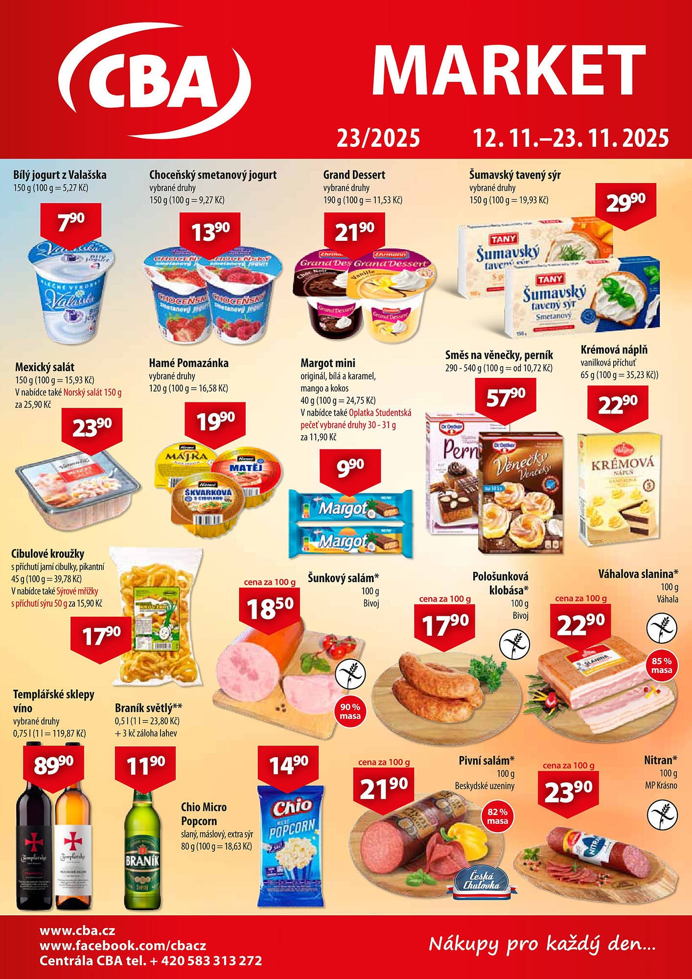 CBA leták (2025-11-12 - 2025-11-23)