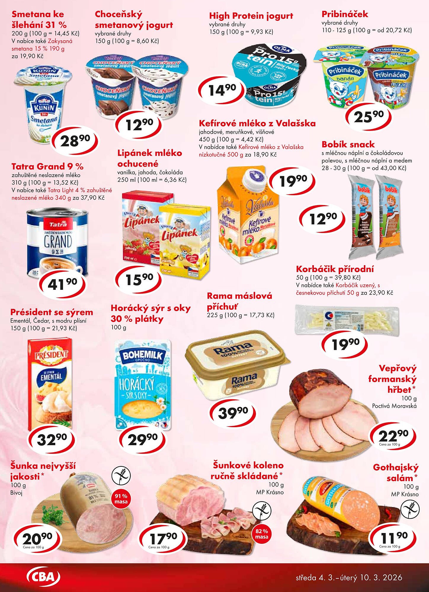 CBA leták (2026-03-04 - 2026-03-10)