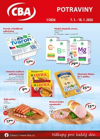 CBA leták (2026-01-07 - 2026-01-18)