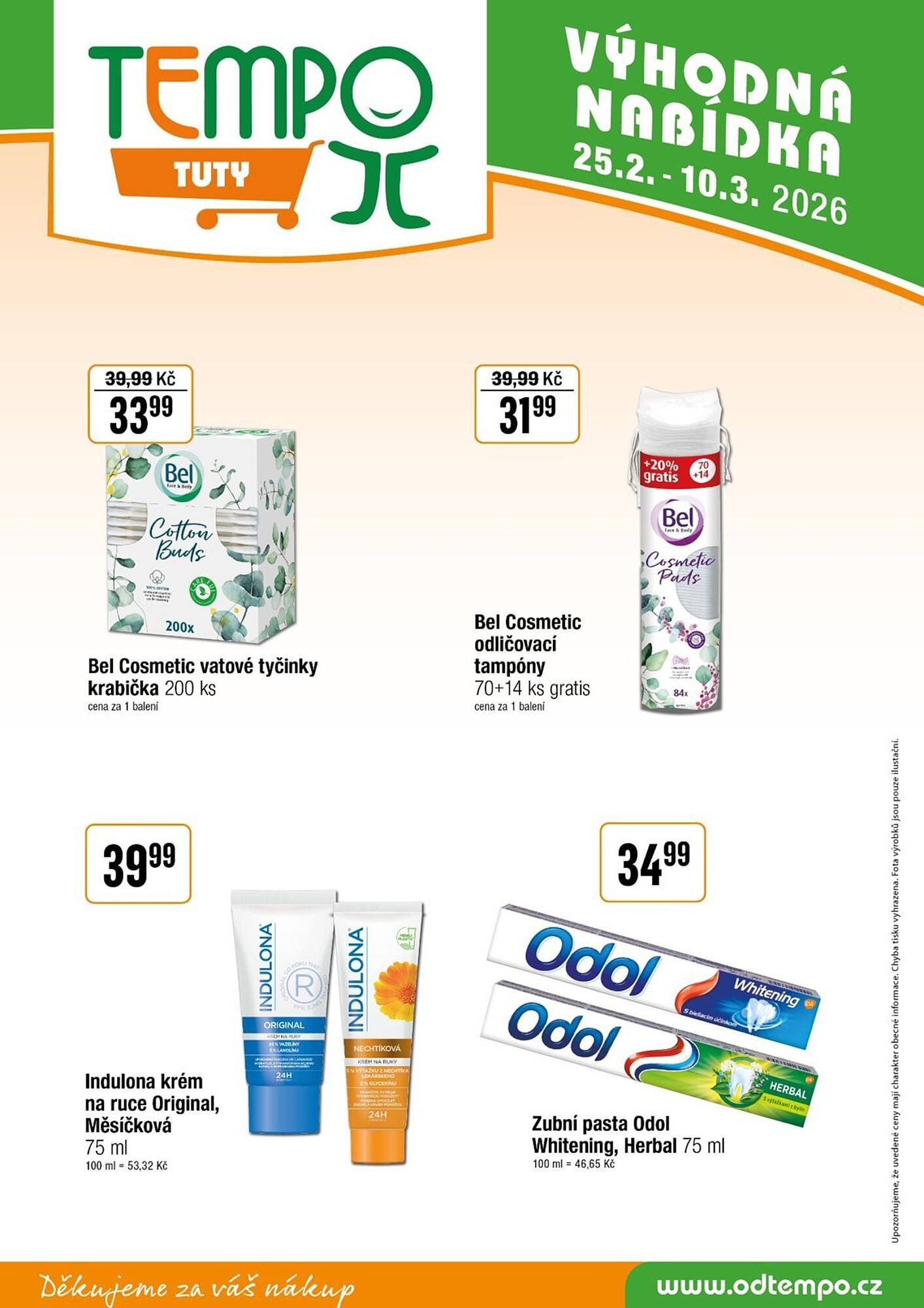 TEMPO leták (2026-02-25 - 2026-03-10)