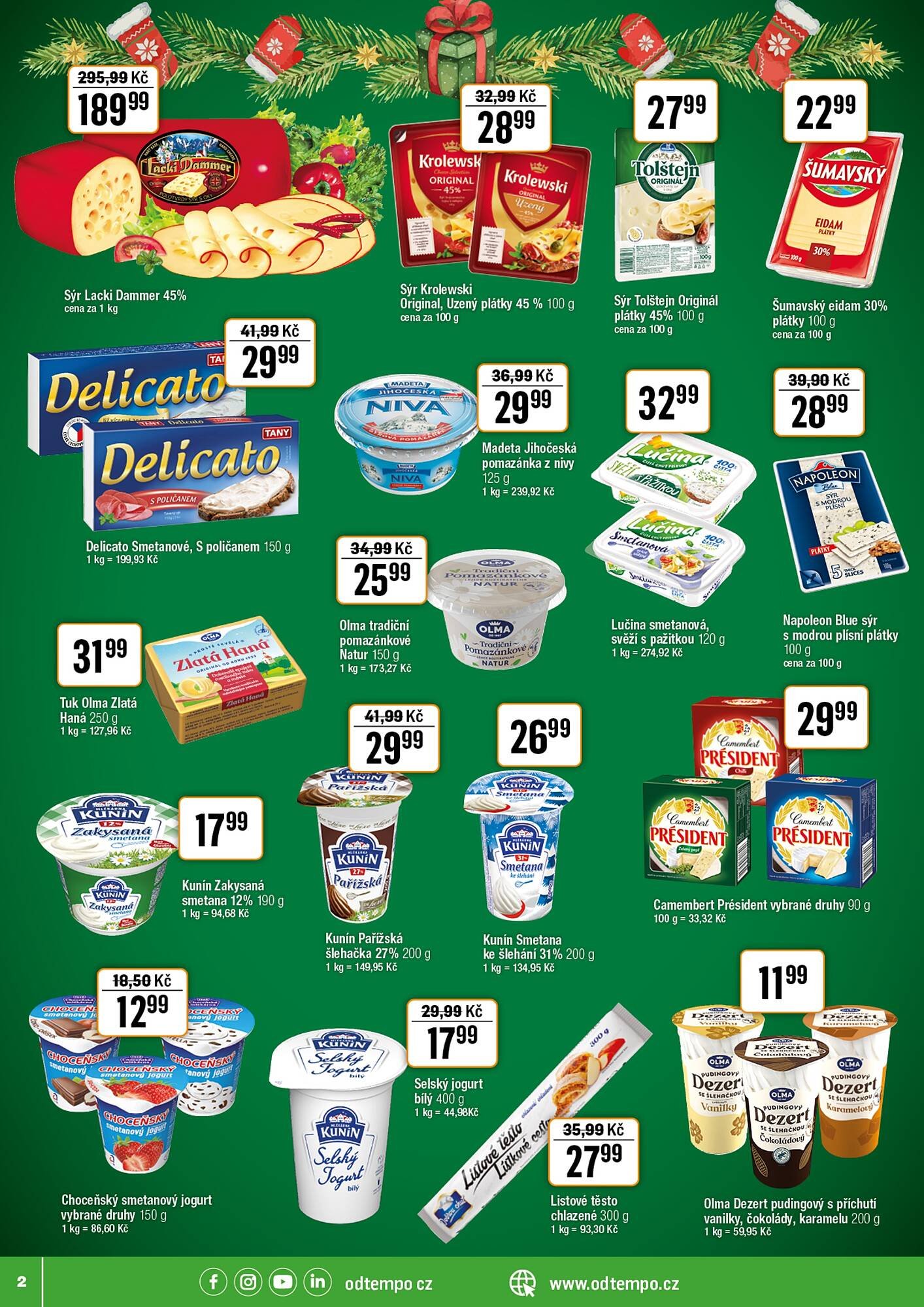 TEMPO leták (2025-12-17 - 2025-12-31)