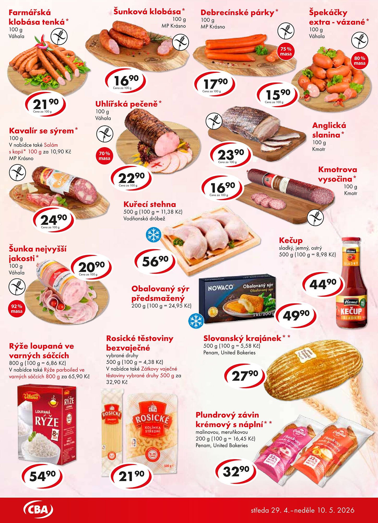 CBA leták (2026-04-29 - 2026-05-10)
