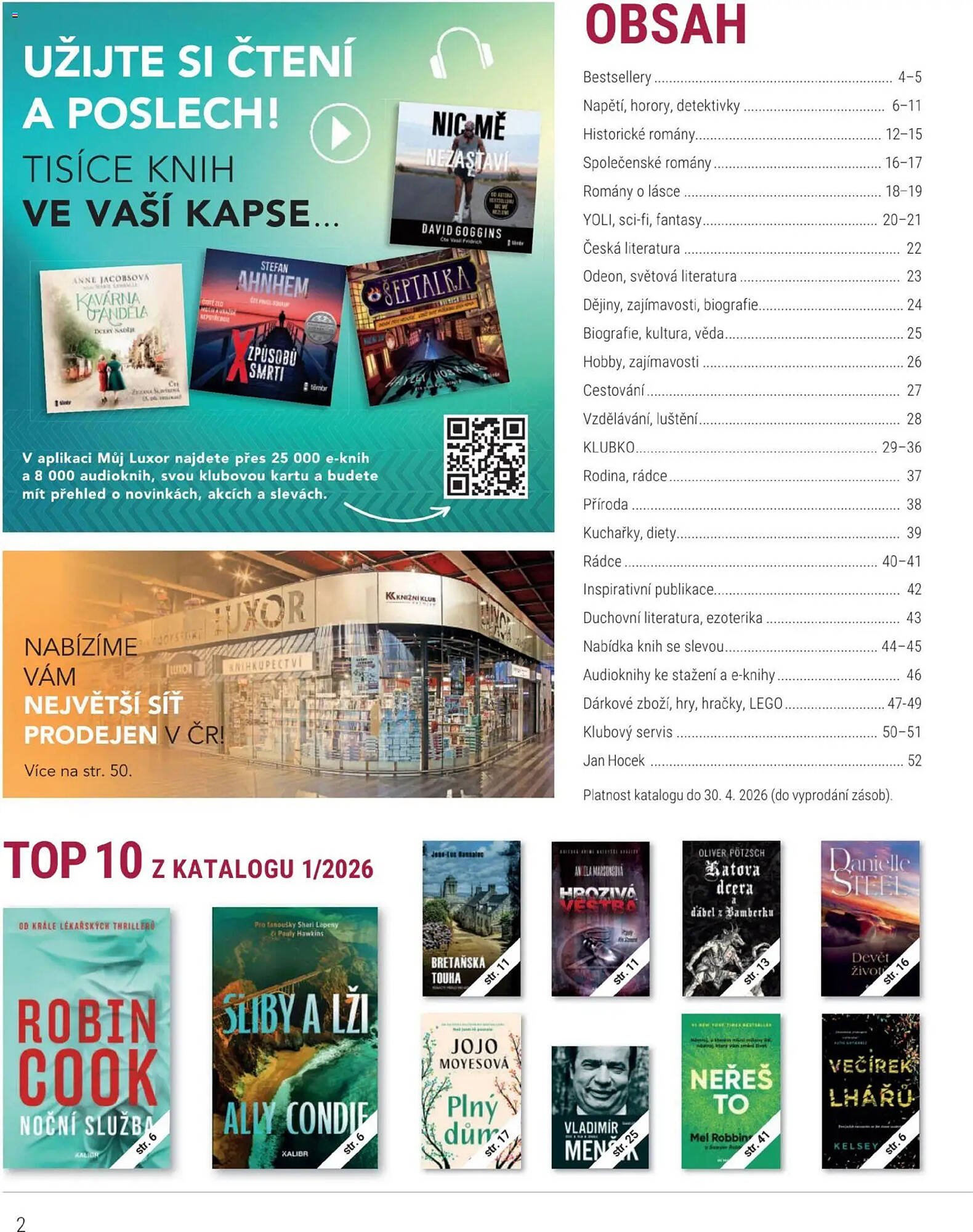 LUXOR leták (2026-03-01 - 2026-04-30)