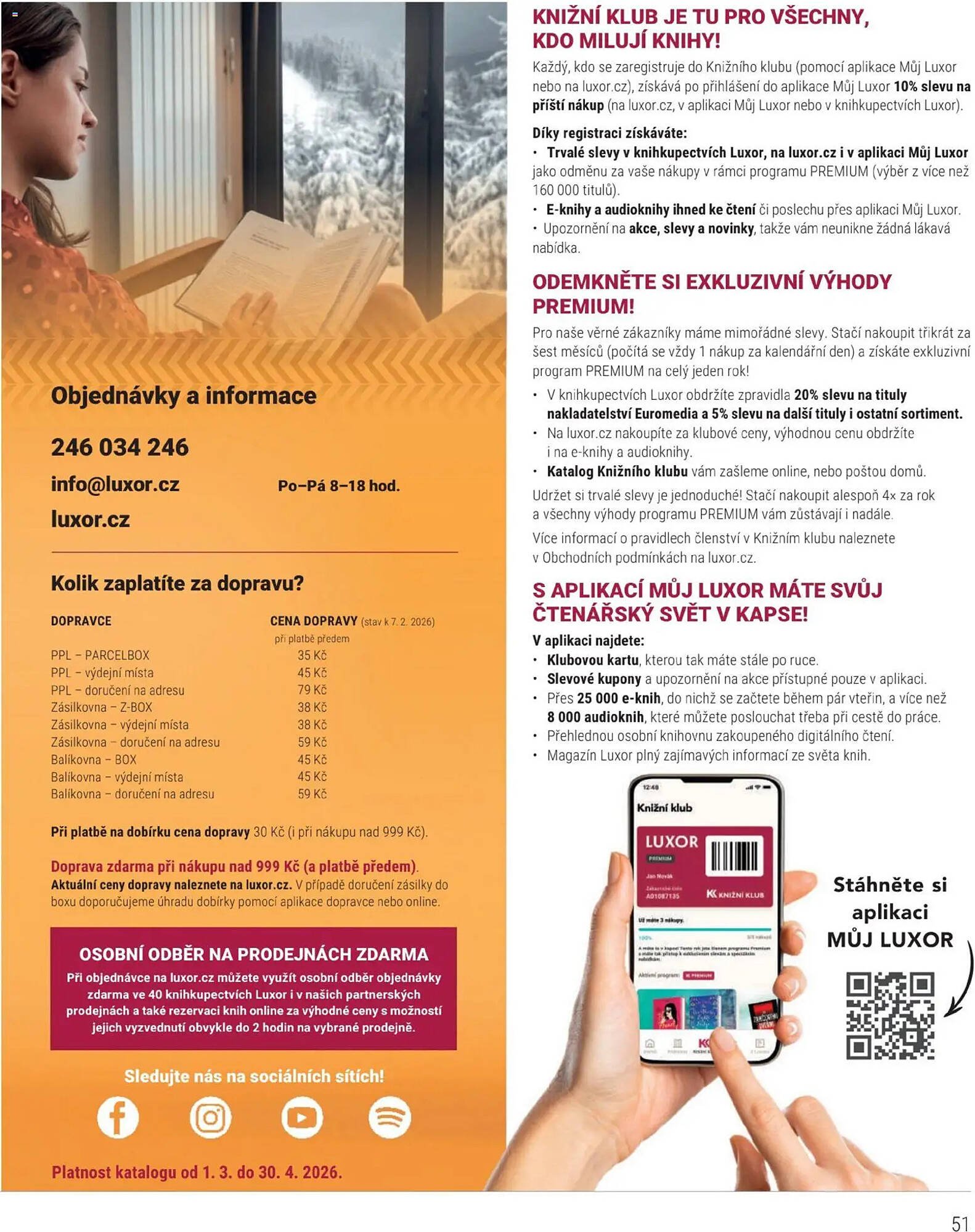 LUXOR leták (2026-03-01 - 2026-04-30)