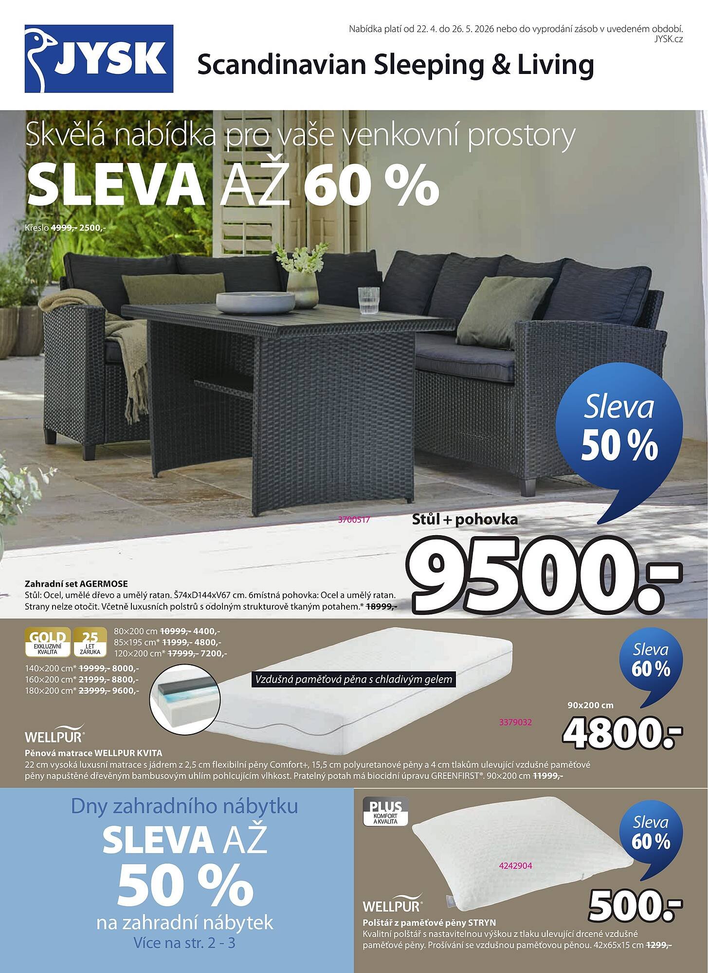 JYSK leták