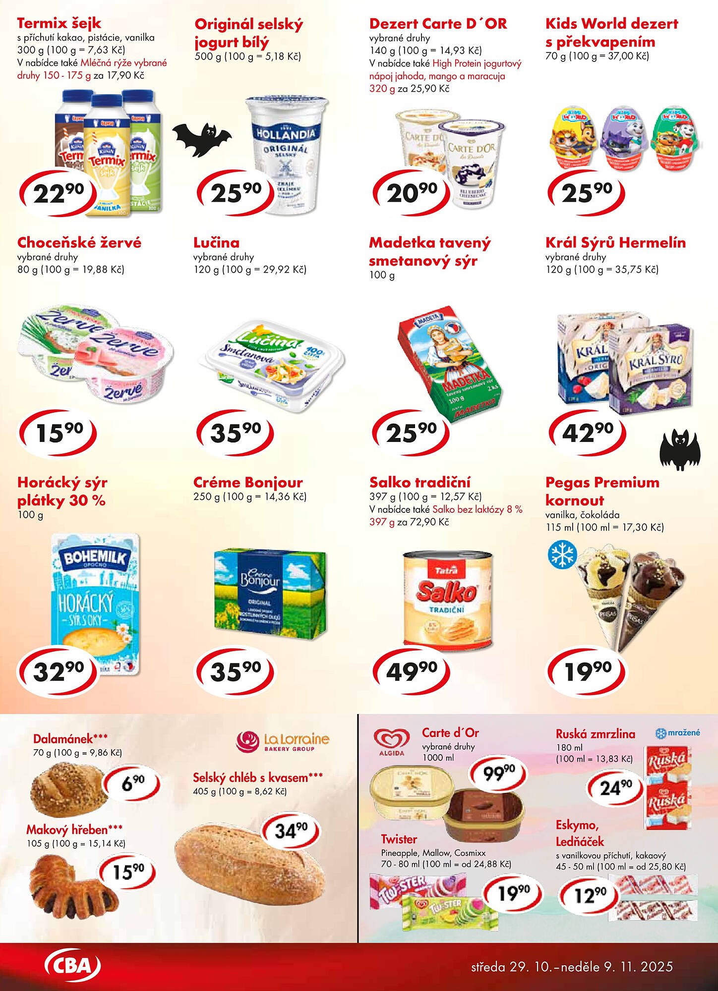 CBA leták (2025-10-29 - 2025-11-09)