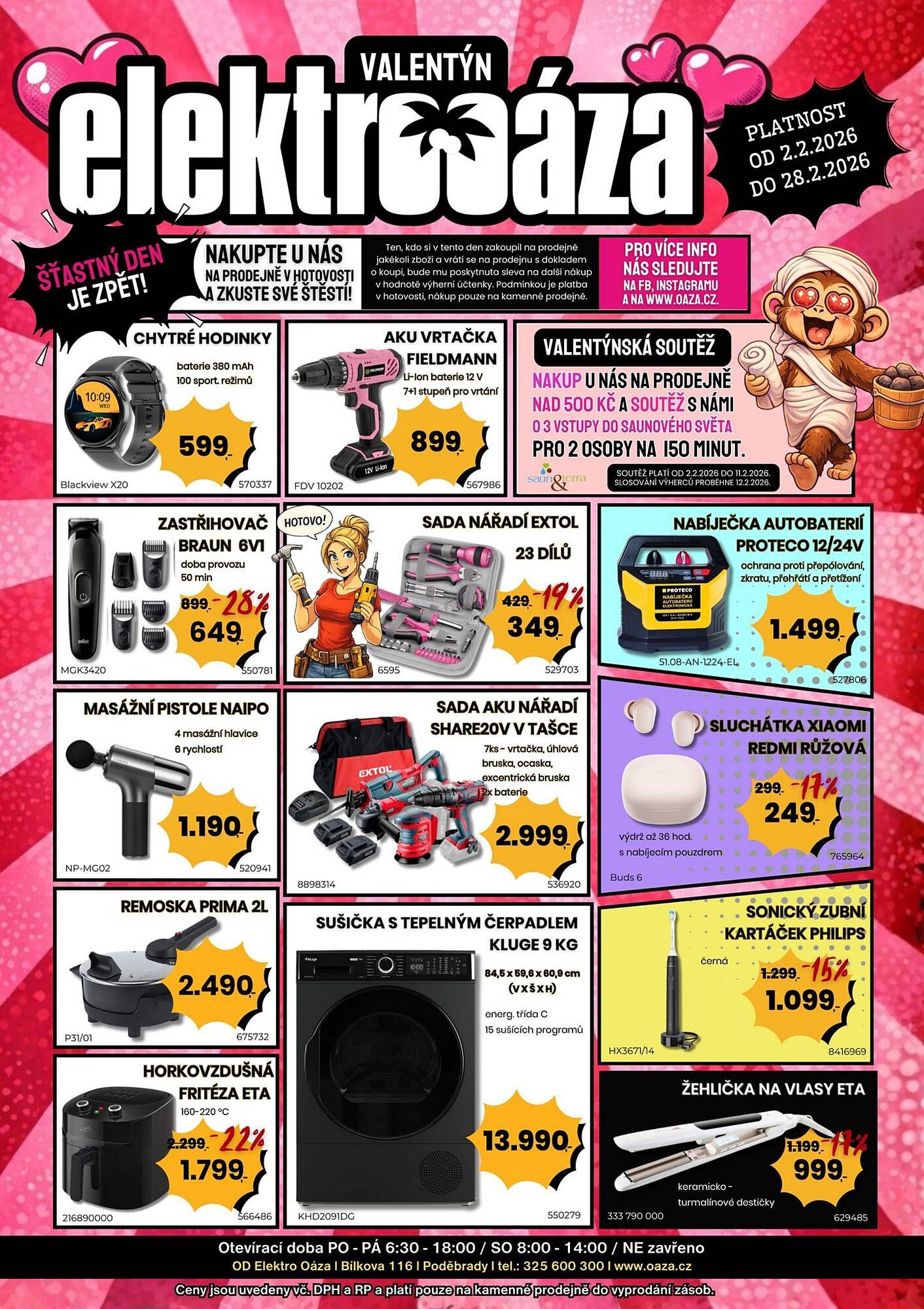 Elektro Oáza leták (2026-02-02 - 2026-02-28)