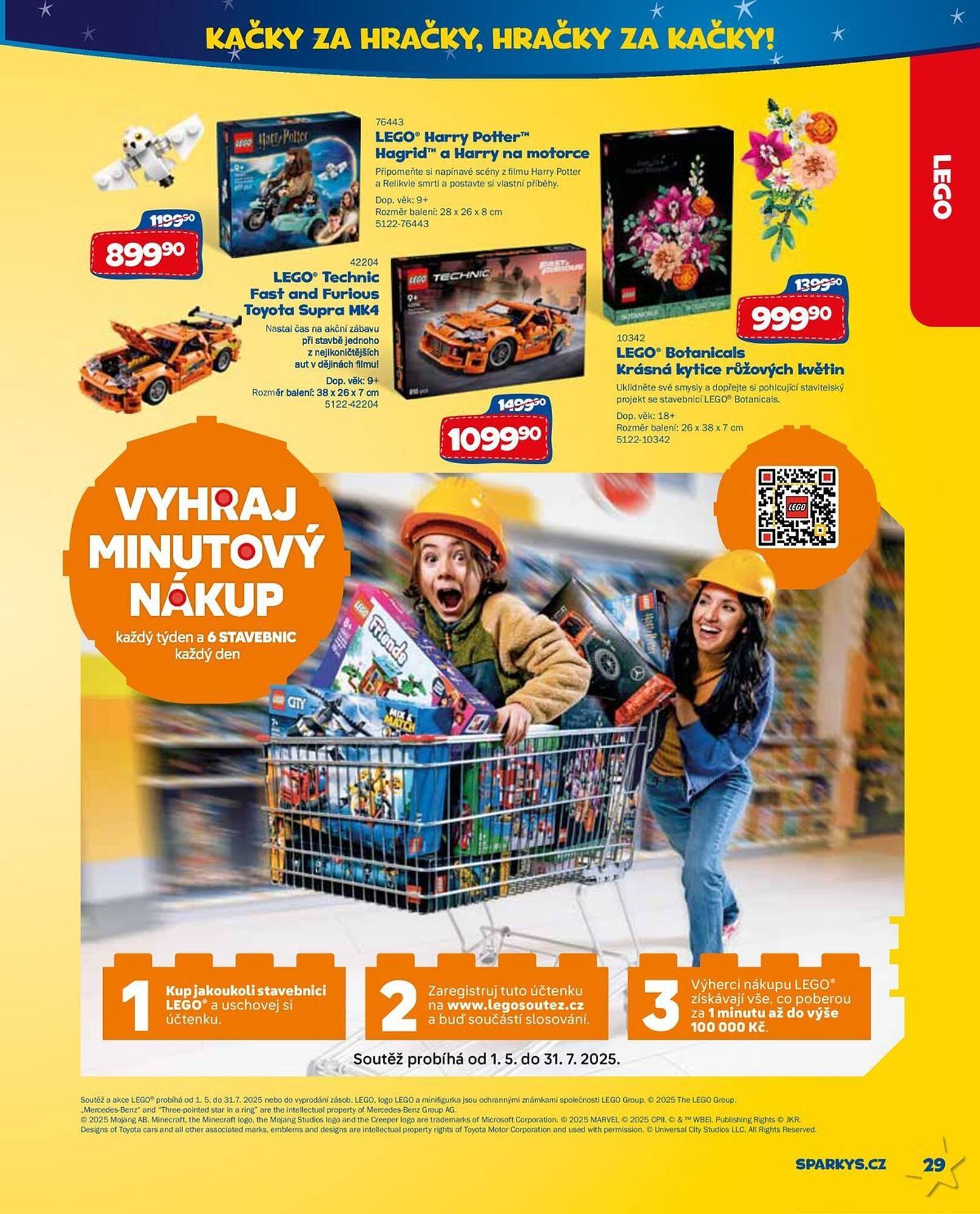 Sparkys leták (2025-04-18 - 2025-08-31)