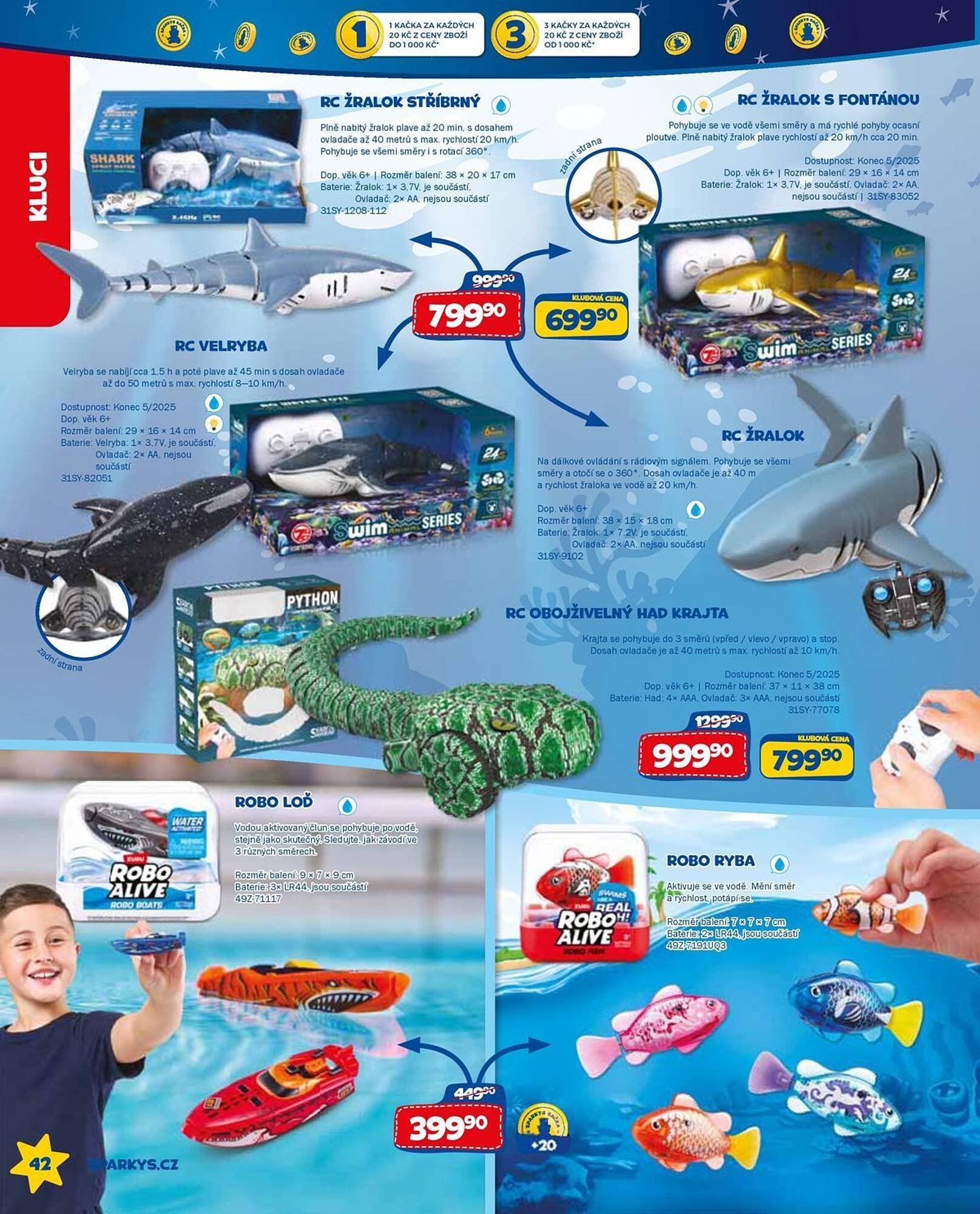 Sparkys leták (2025-04-18 - 2025-08-31)