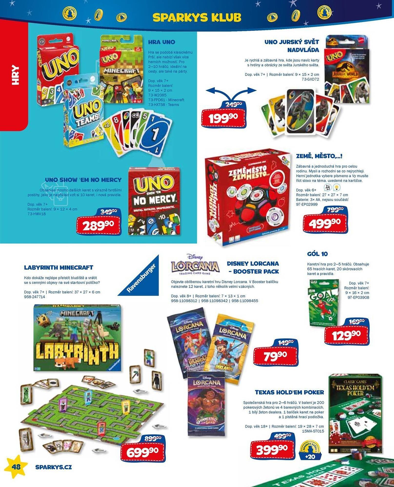 Sparkys leták (2025-04-18 - 2025-08-31)