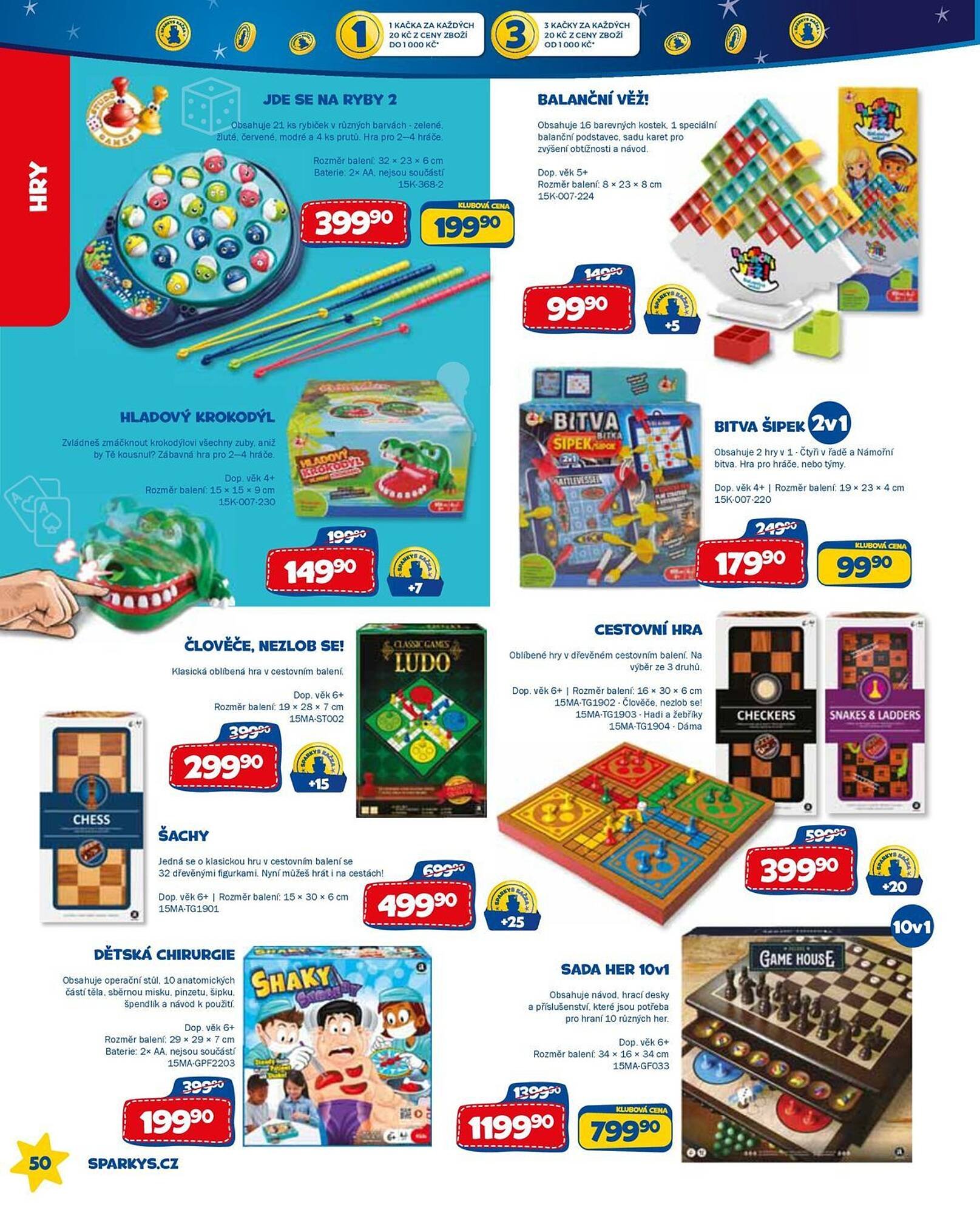 Sparkys leták (2025-04-18 - 2025-08-31)