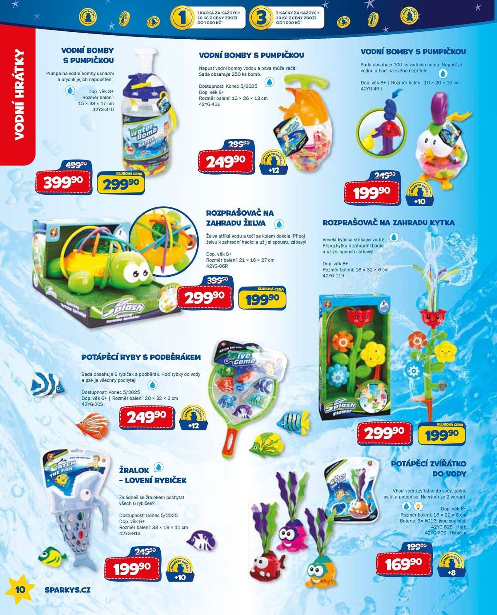 Sparkys leták (2025-04-18 - 2025-08-31)