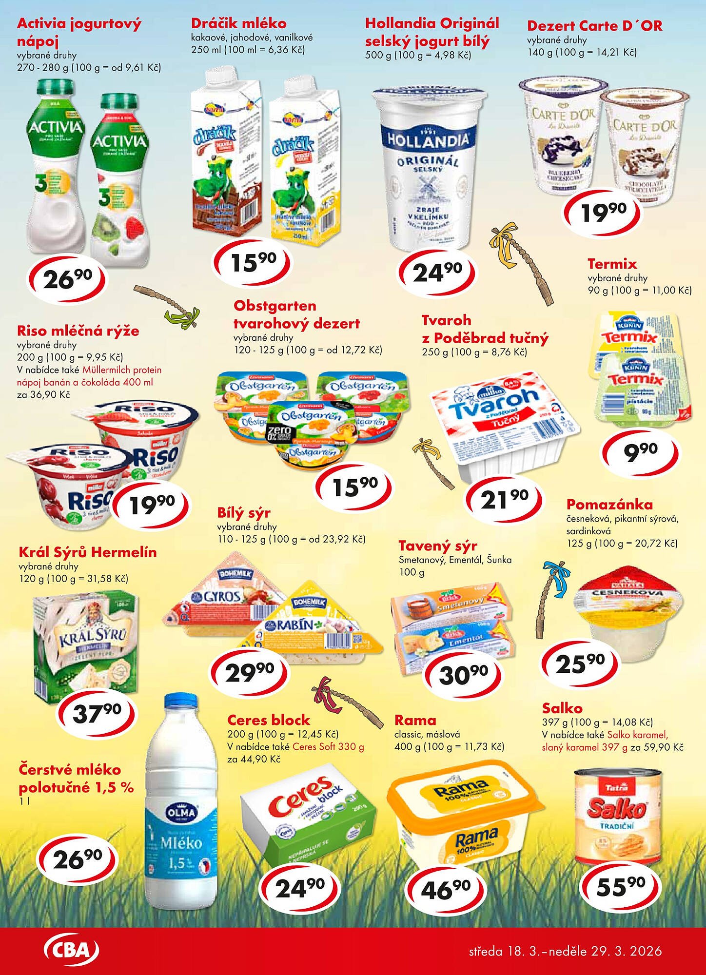 CBA leták (2026-03-18 - 2026-03-29)