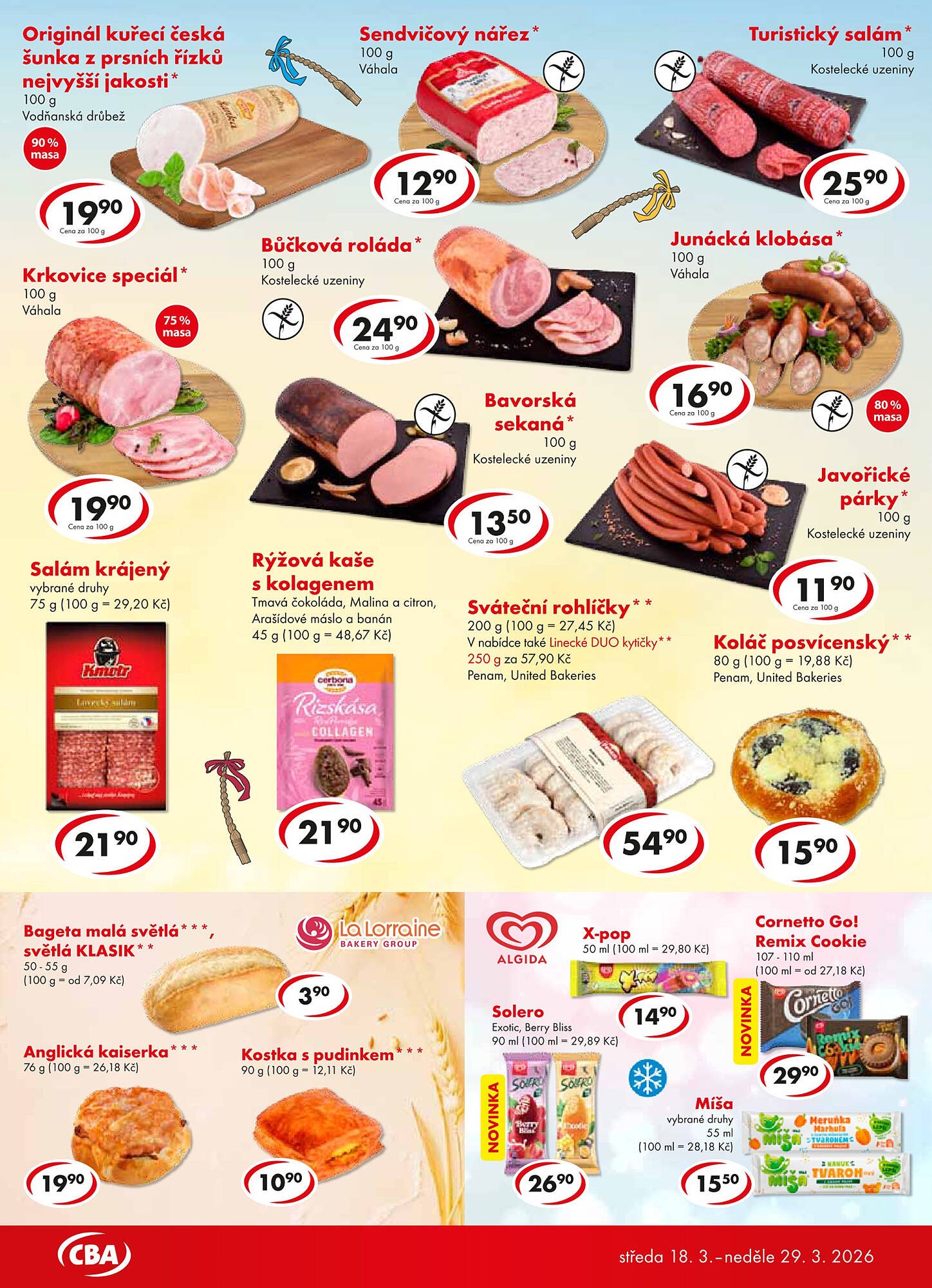 CBA leták (2026-03-18 - 2026-03-29)
