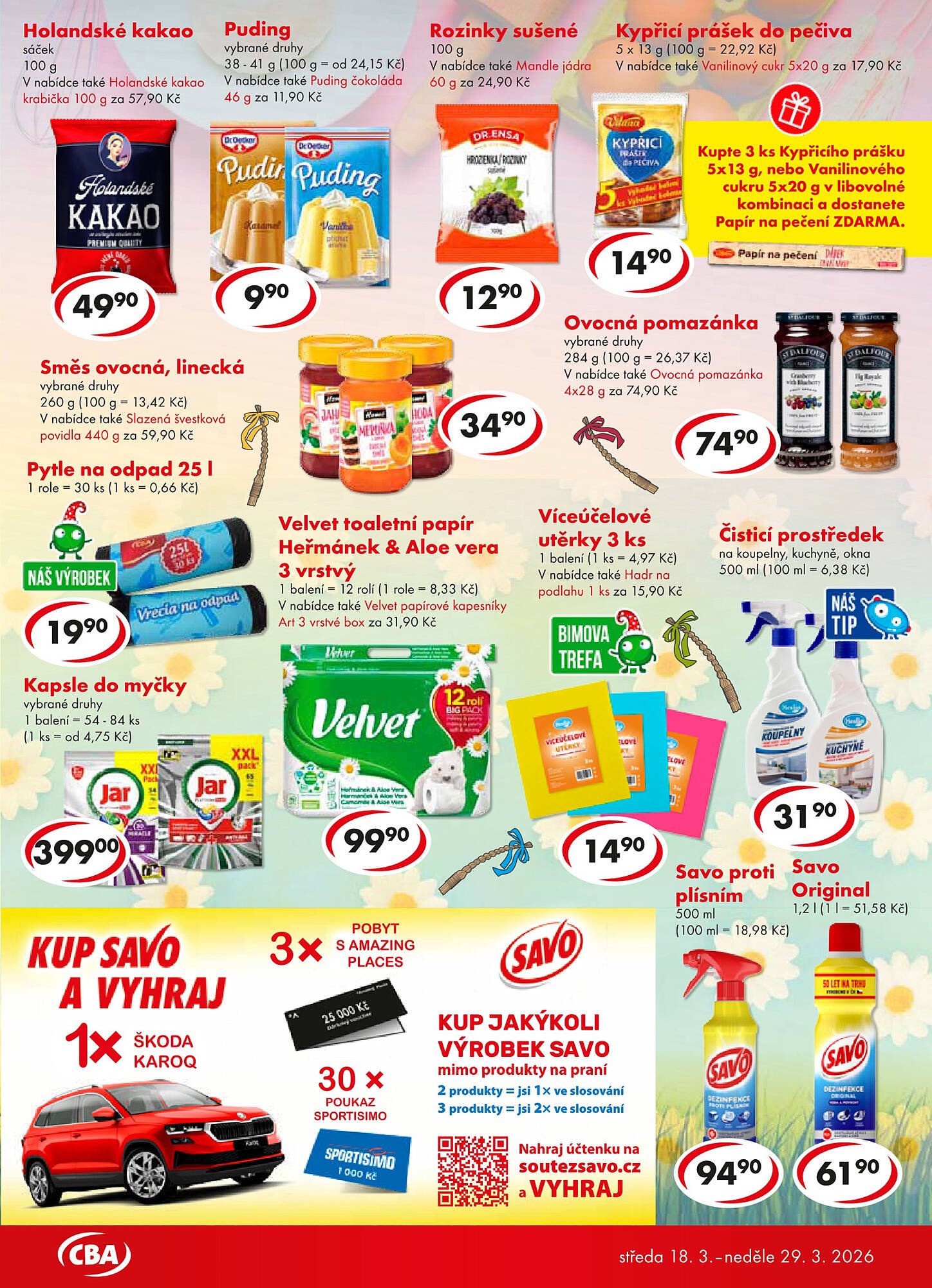 CBA leták (2026-03-18 - 2026-03-29)