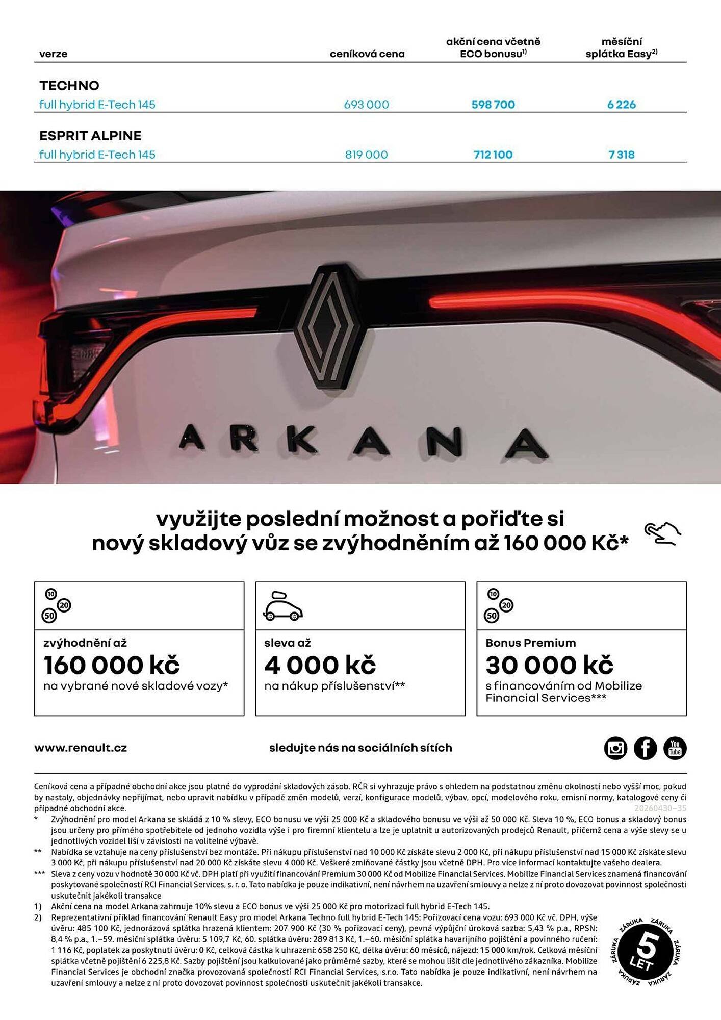 Renault leták (2026-05-06 - 2026-05-31)