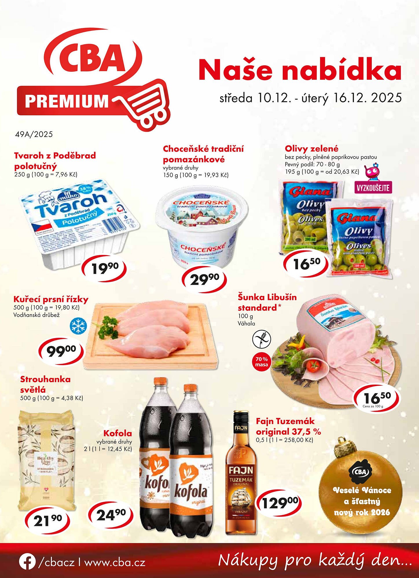 CBA leták (2025-12-10 - 2025-12-16)